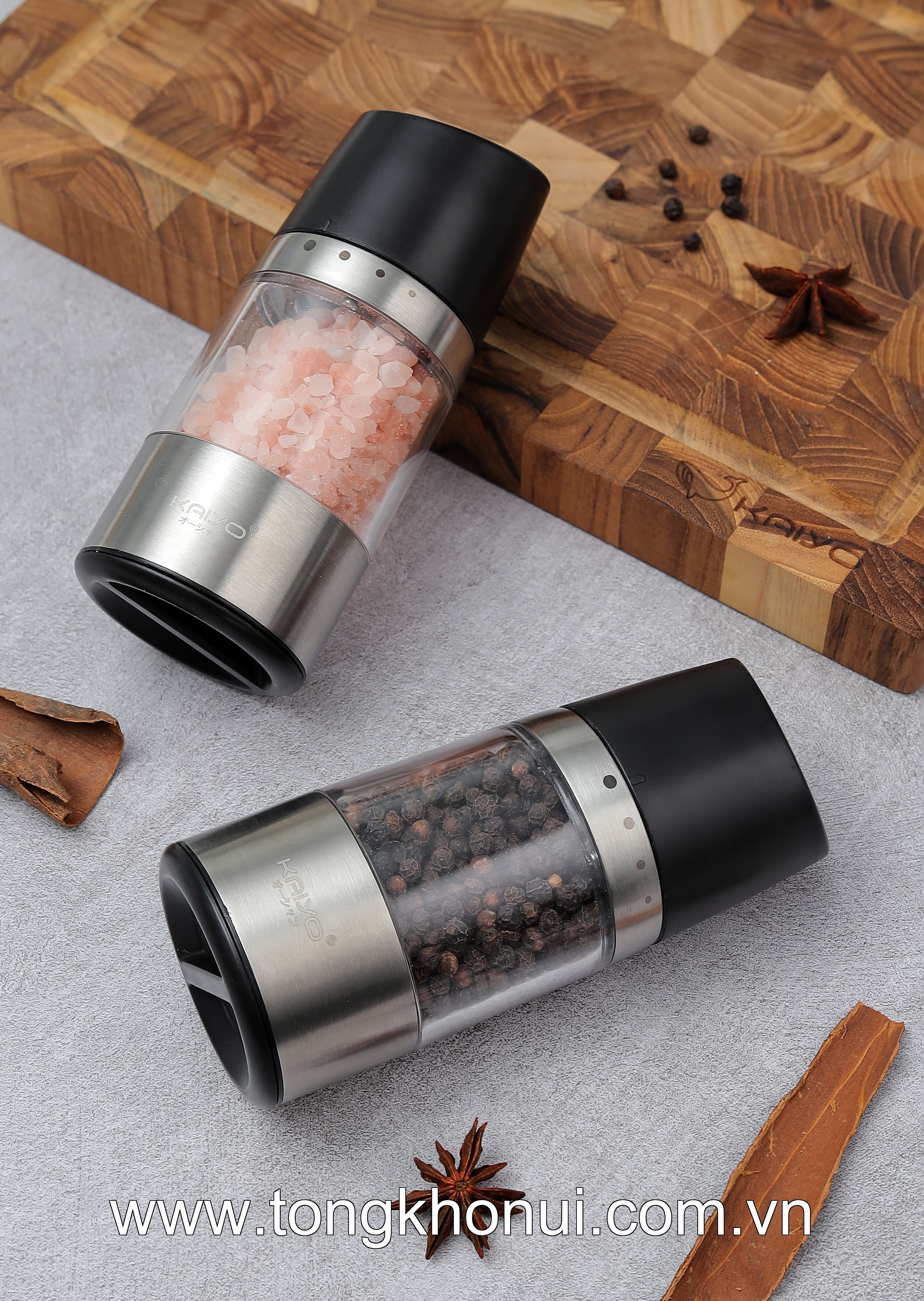 Dụng cụ xay tiêu lưỡi sứ Kaiyo KPG-6179 ảnh 5