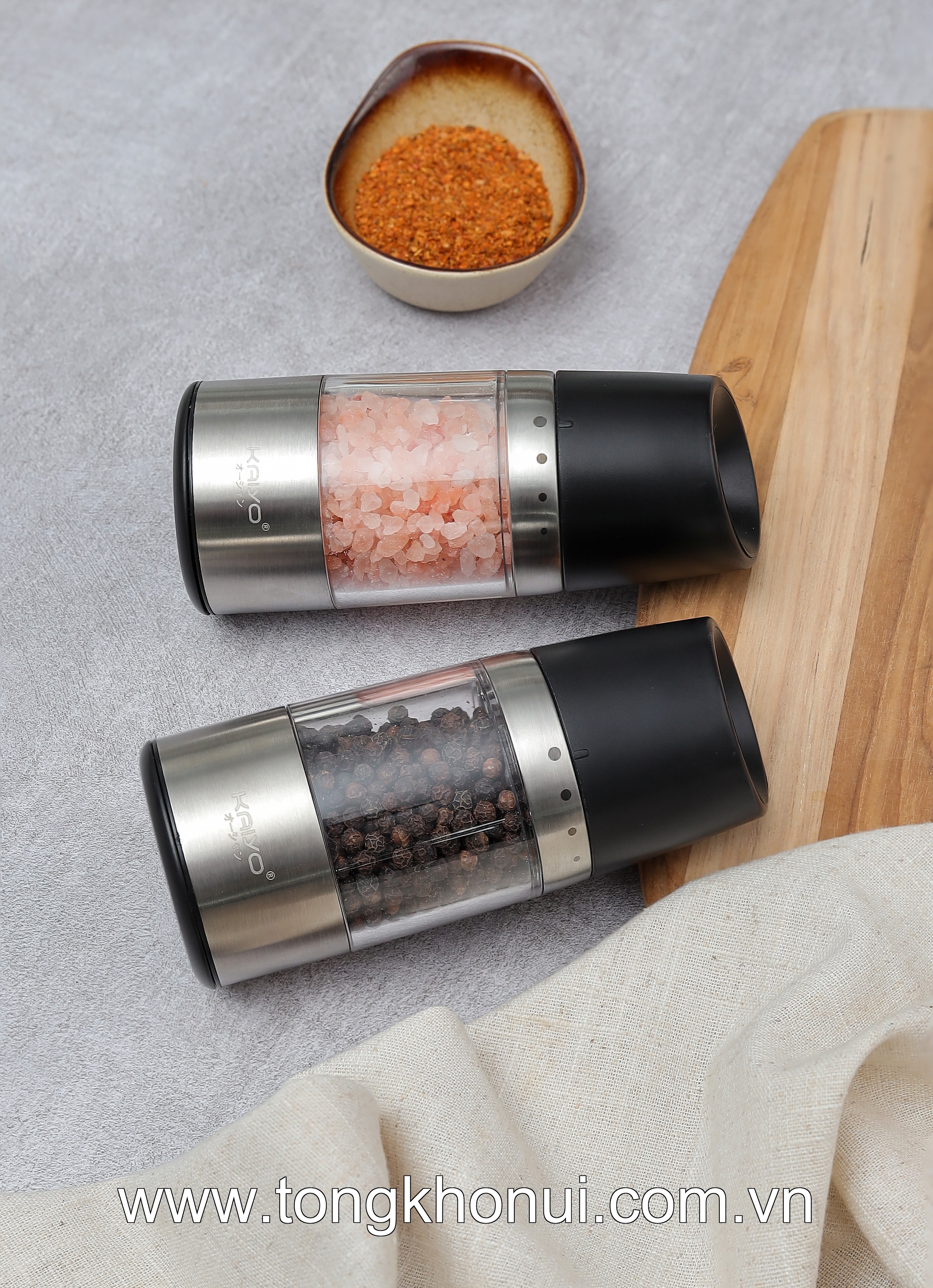 Dụng cụ xay tiêu lưỡi sứ Kaiyo KPG-6179 ảnh 6