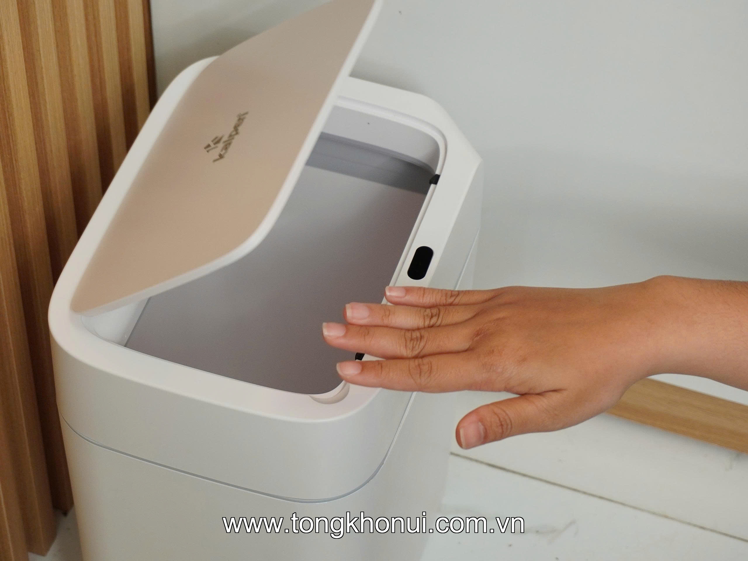 Thùng đựng rác cảm ứng thông minh KALPEN G2, 18L, kích thước 26.6x202x365cm ảnh 5