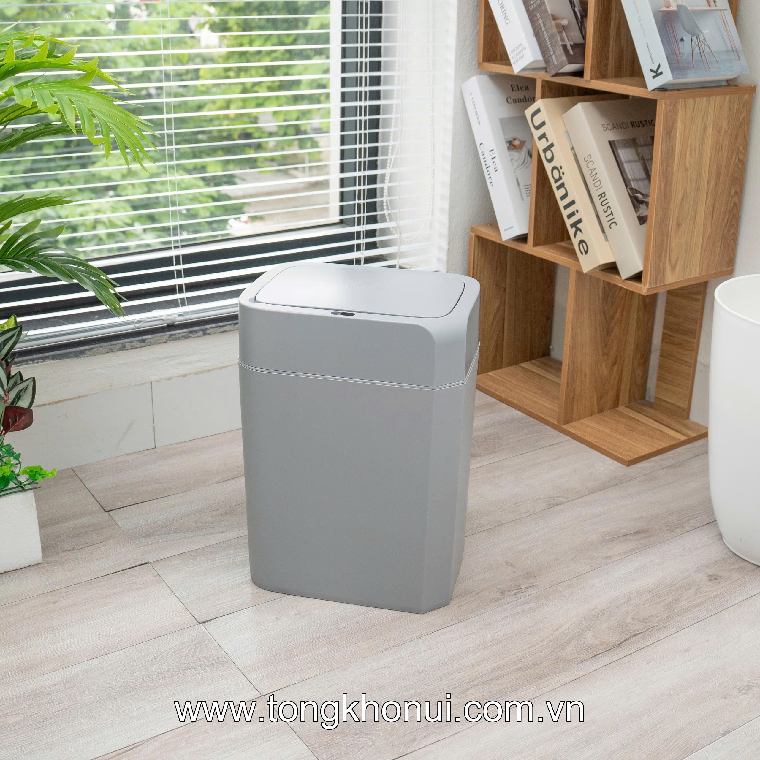 Thùng rác cảm ứng thông minh Kalpen G3, 18L ảnh 2