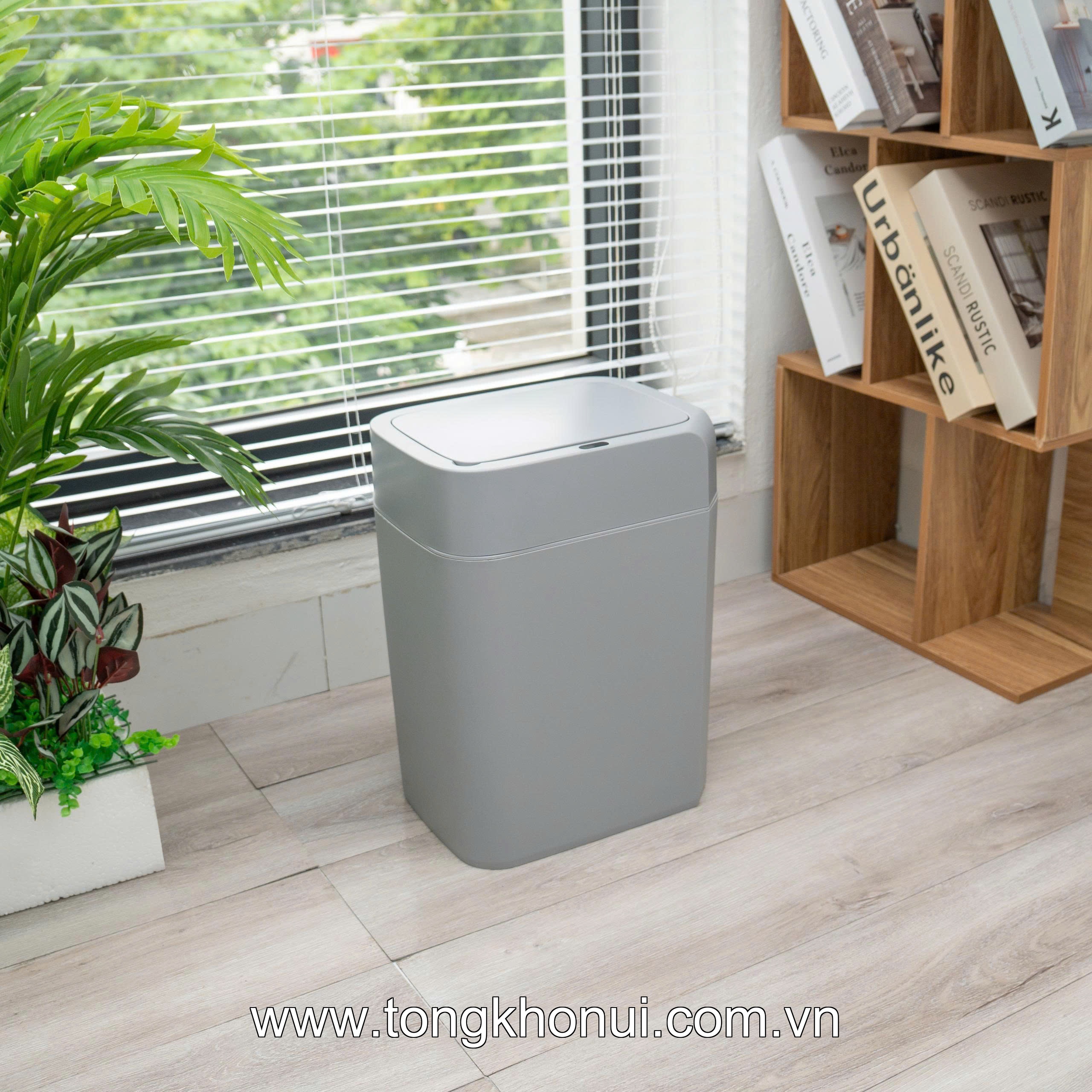 Thùng rác cảm ứng thông minh Kalpen G3, 18L ảnh 3