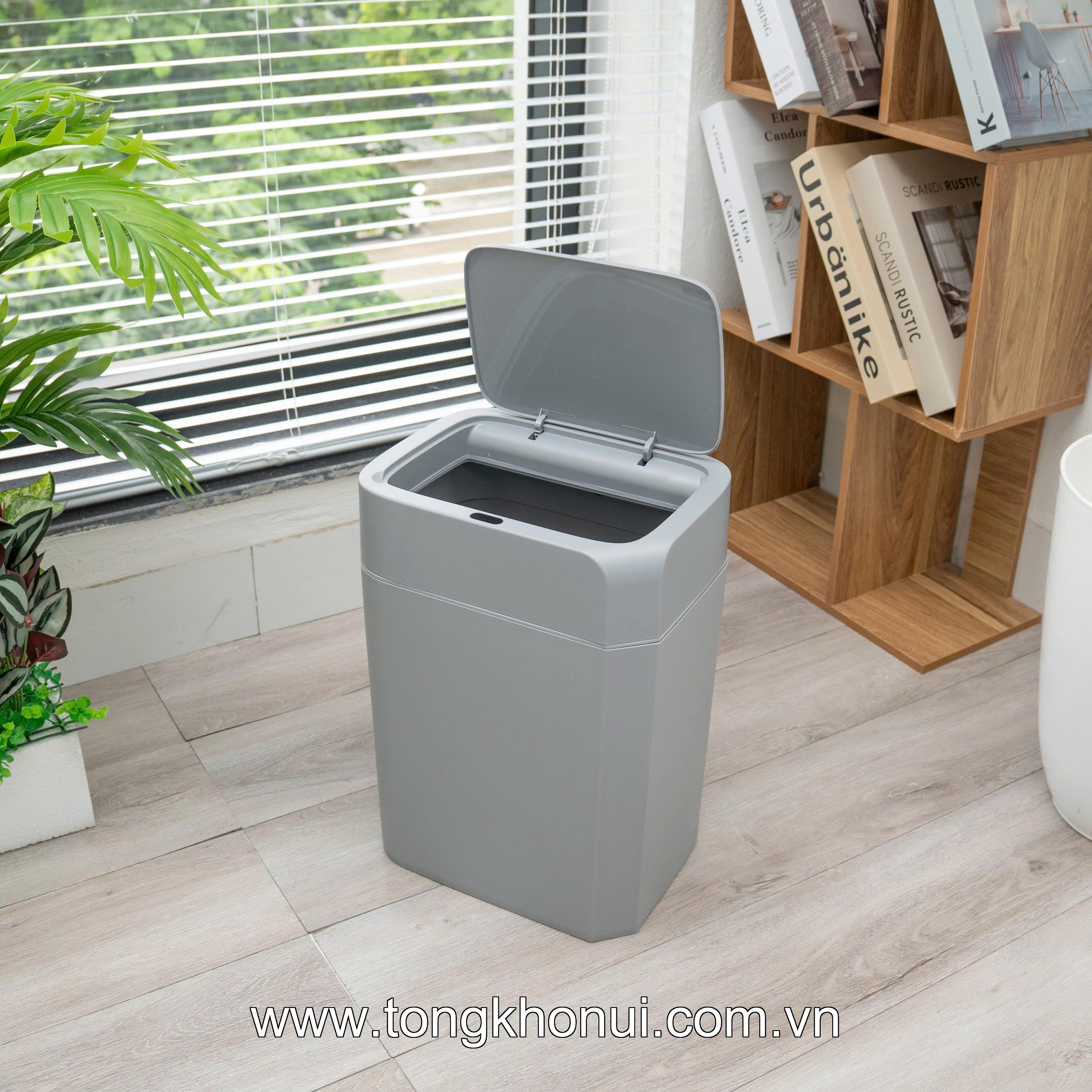 Thùng rác cảm ứng thông minh Kalpen G3, 18L ảnh 4