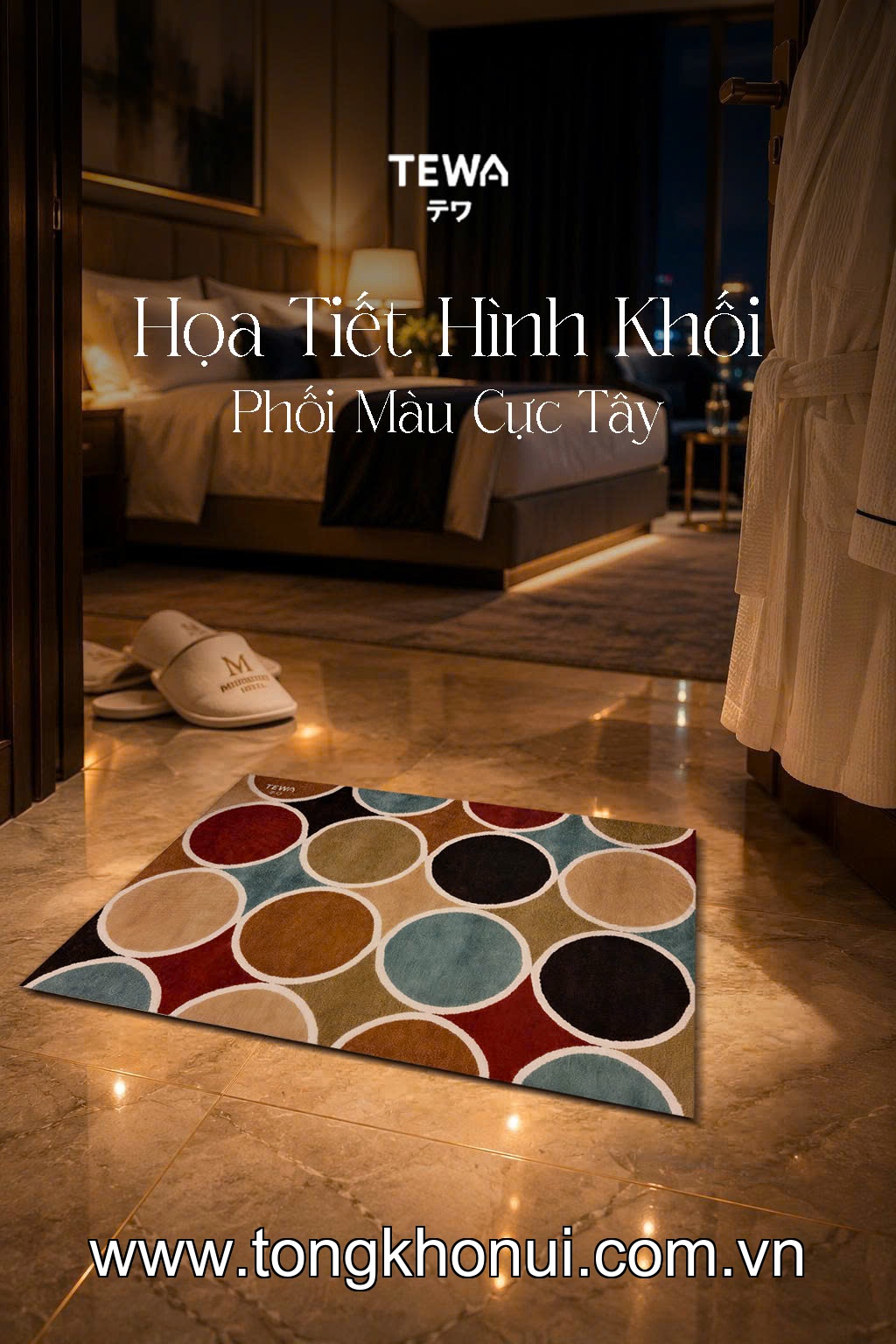 Thảm nano khô nhanh 65 x 45cm TEWA, 80076-VT màu vintage, xám ảnh 9
