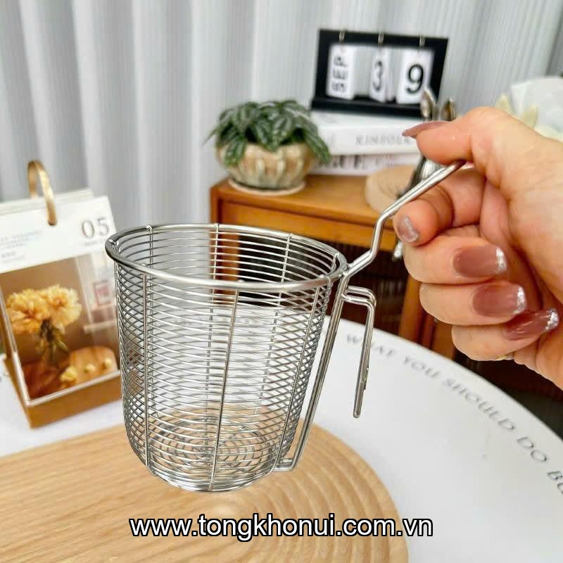 Giỏ trụng mì inox 304 đa năng -N721, Model: NK-AL721LS ảnh 1