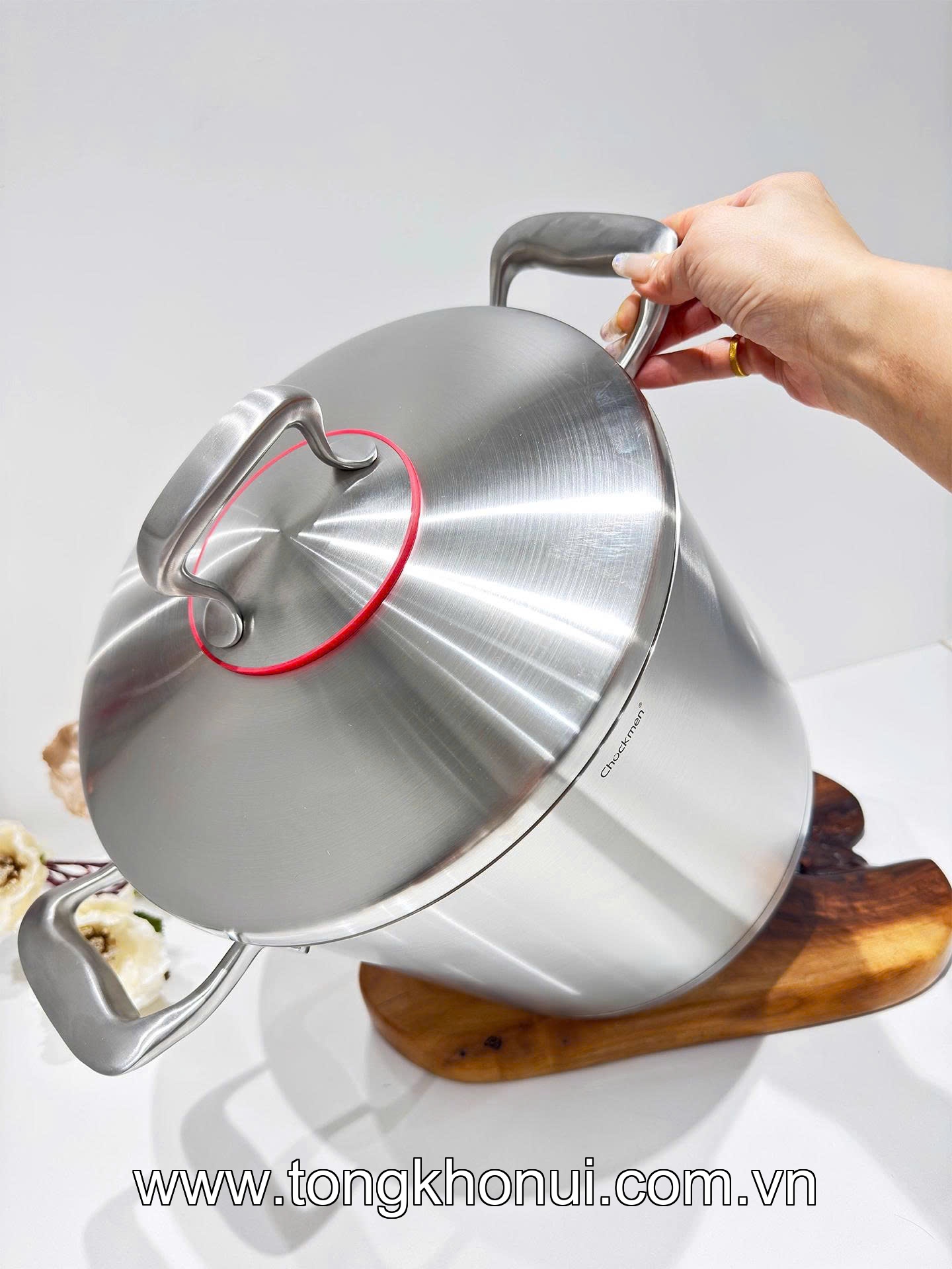 Nồi Chockmen 28cm inox 18/10 - C210 model : CKM-ZD28STP ảnh 2