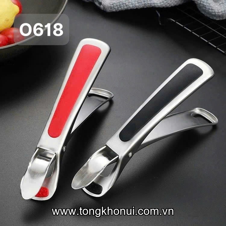 Kẹp đồ nóng OYATTON 18cm inox 18/19 - O618 model: OYT-AL618B ảnh 8