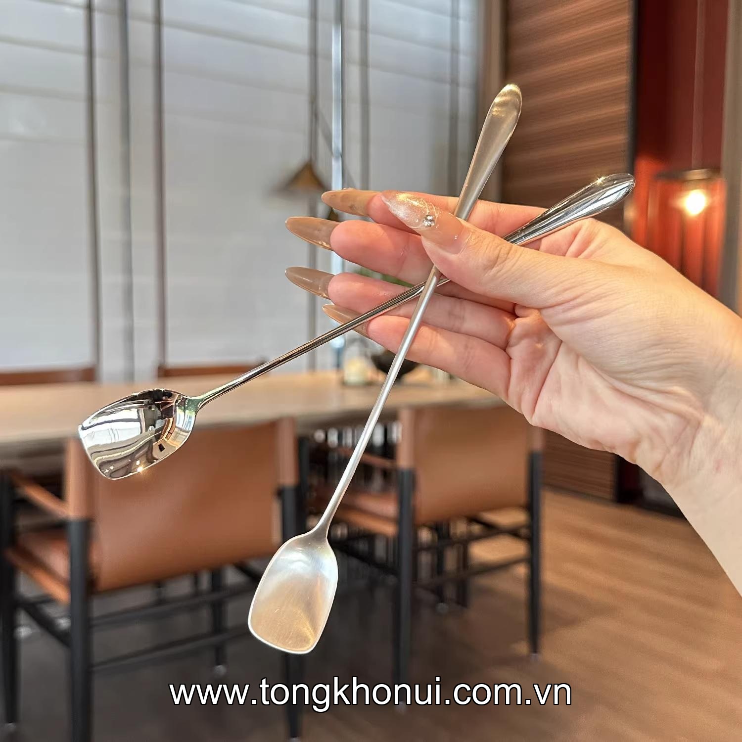 THÌA CHANH BẢN VUÔNG OYATTON – MÃ O97 (NK-AL97TC) ảnh 2