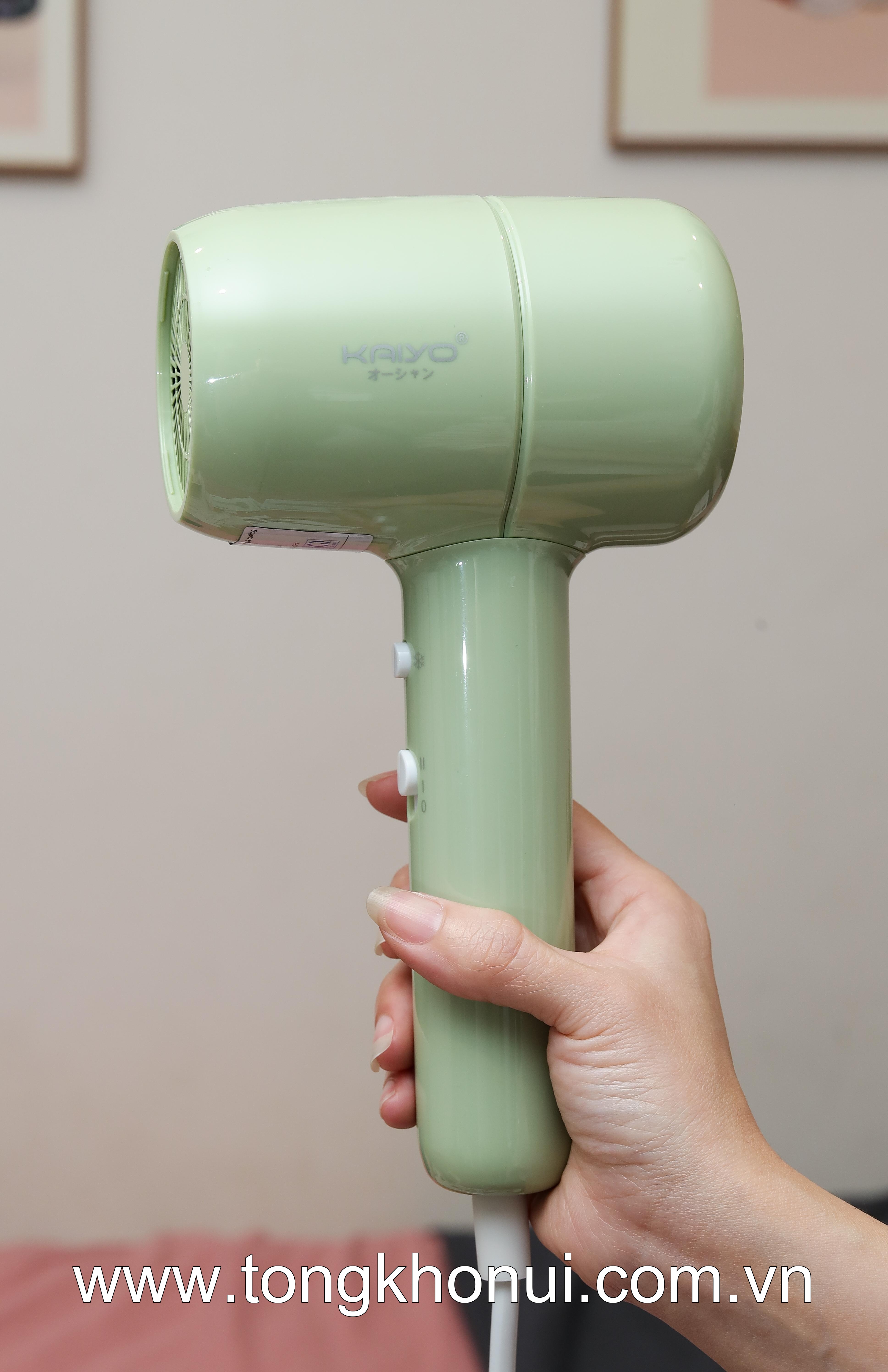 Máy sấy tóc ion âm hai chiều nóng lạnh Kaiyo, KHD-4182, KHD-4199, KHD-4205 ảnh 6