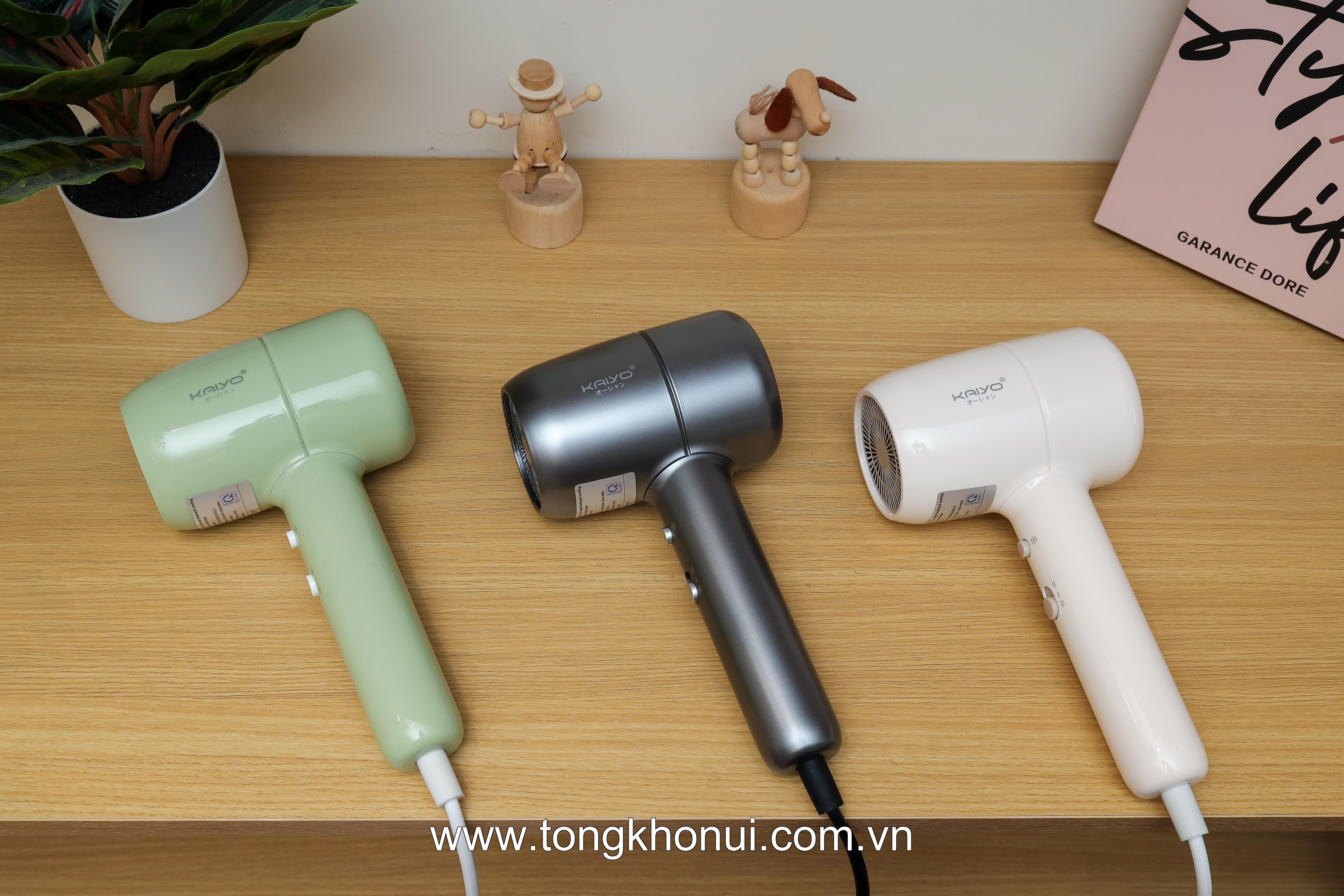 Máy sấy tóc ion âm hai chiều nóng lạnh Kaiyo, KHD-4182, KHD-4199, KHD-4205 ảnh 13