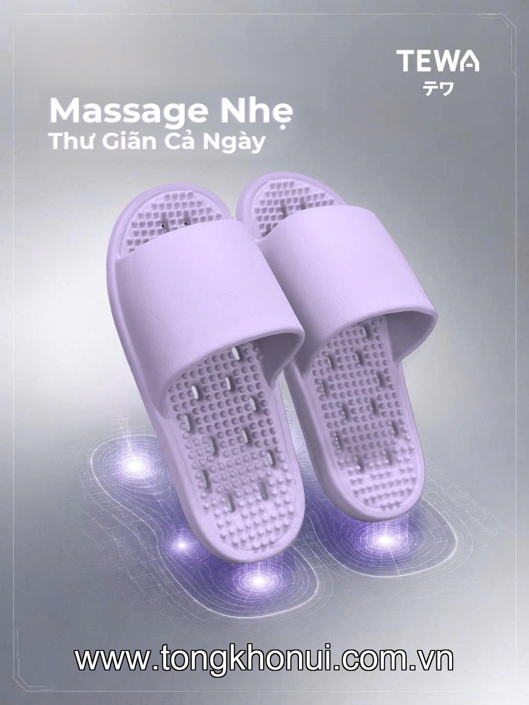 DÉP EVA ĐẾ MỀM MASSAGE CHÂN ĐI TRONG NHÀ TEWA – MÃ 80073 ảnh 8