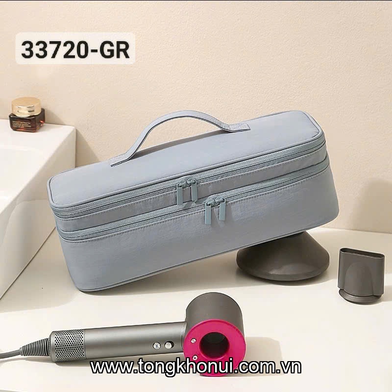 Túi Đựng Phụ Kiện Đa Năng 33720 – Kích Thước 38 x 13 x 13cm, Màu Hồng, Đen, Xám, Trắng ảnh 3