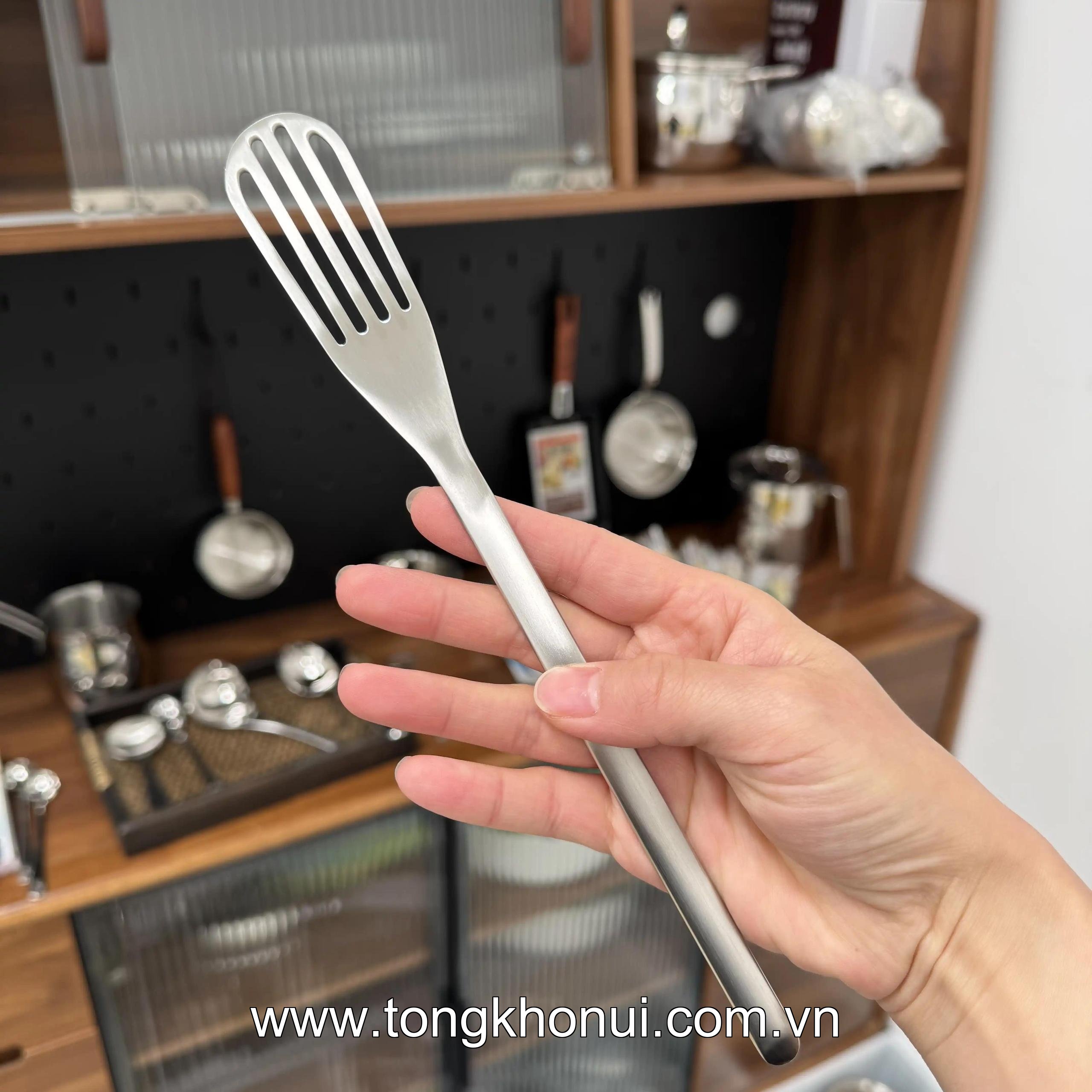 Xẻng lật đảo đồ ăn đa năng Chockmen inox 18/10 - C853 model: CKM-AL853BC ảnh 1