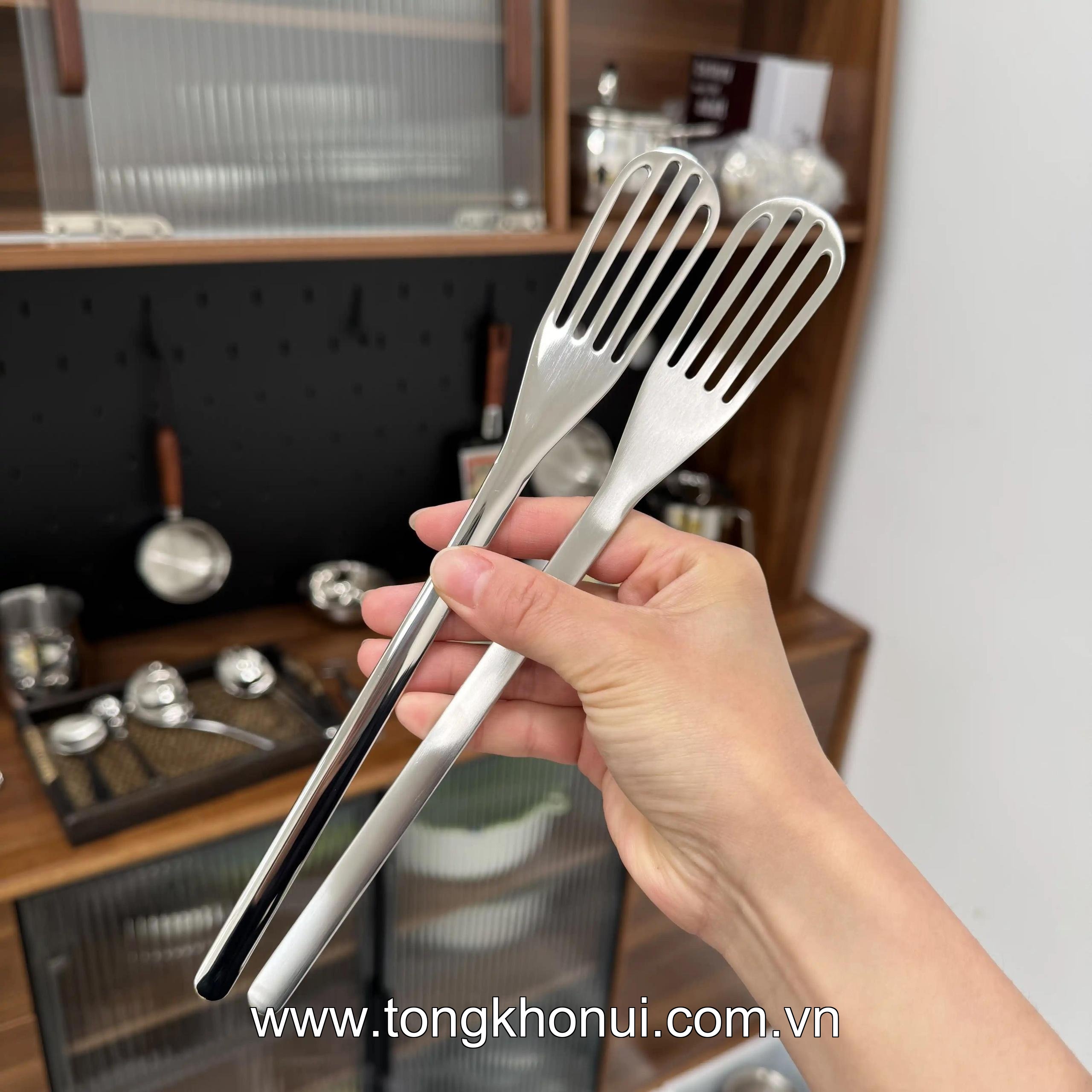 Xẻng lật đảo đồ ăn đa năng Chockmen inox 18/10 - C853 model: CKM-AL853BC ảnh 2