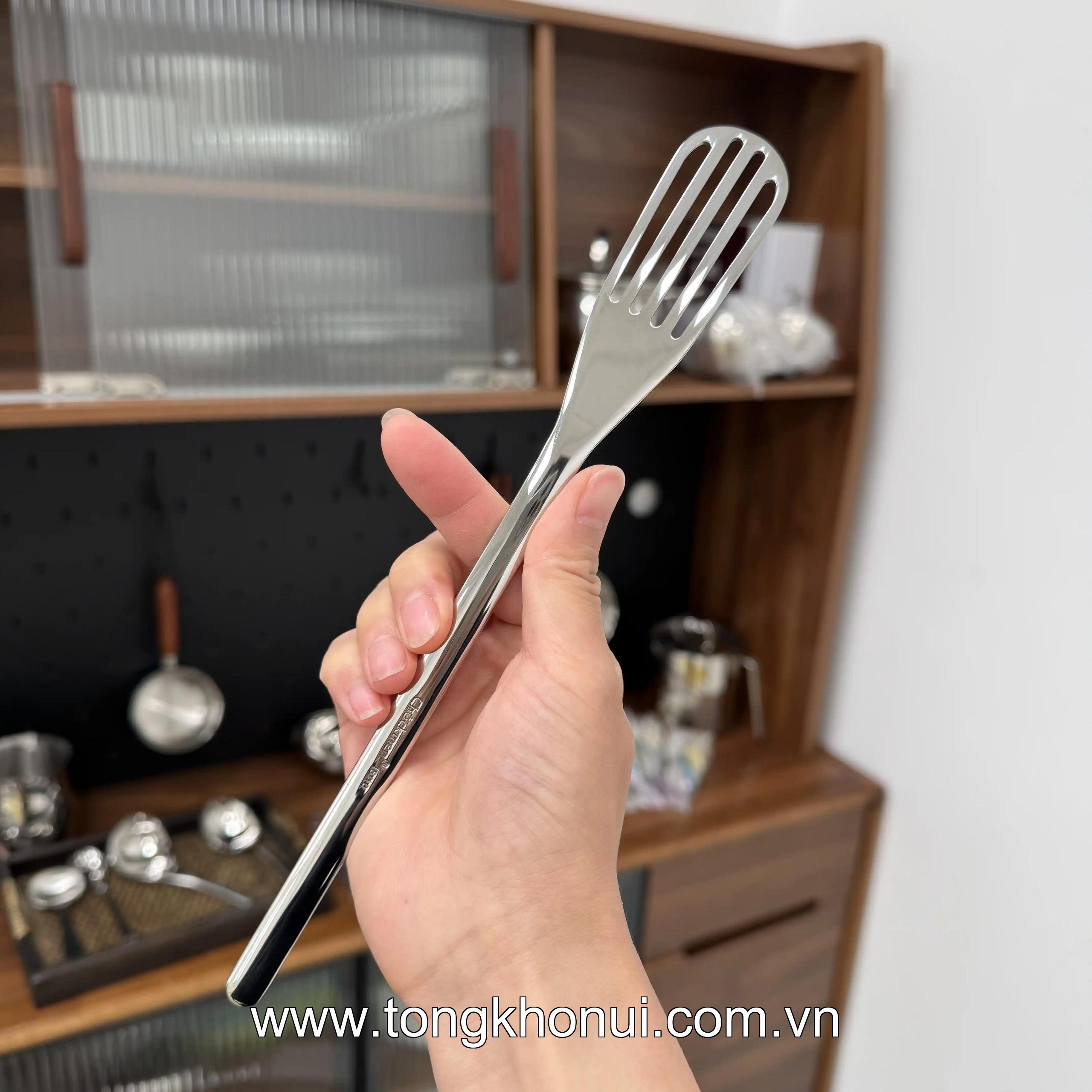 Xẻng lật đảo đồ ăn đa năng Chockmen inox 18/10 - C853 model: CKM-AL853BC ảnh 3