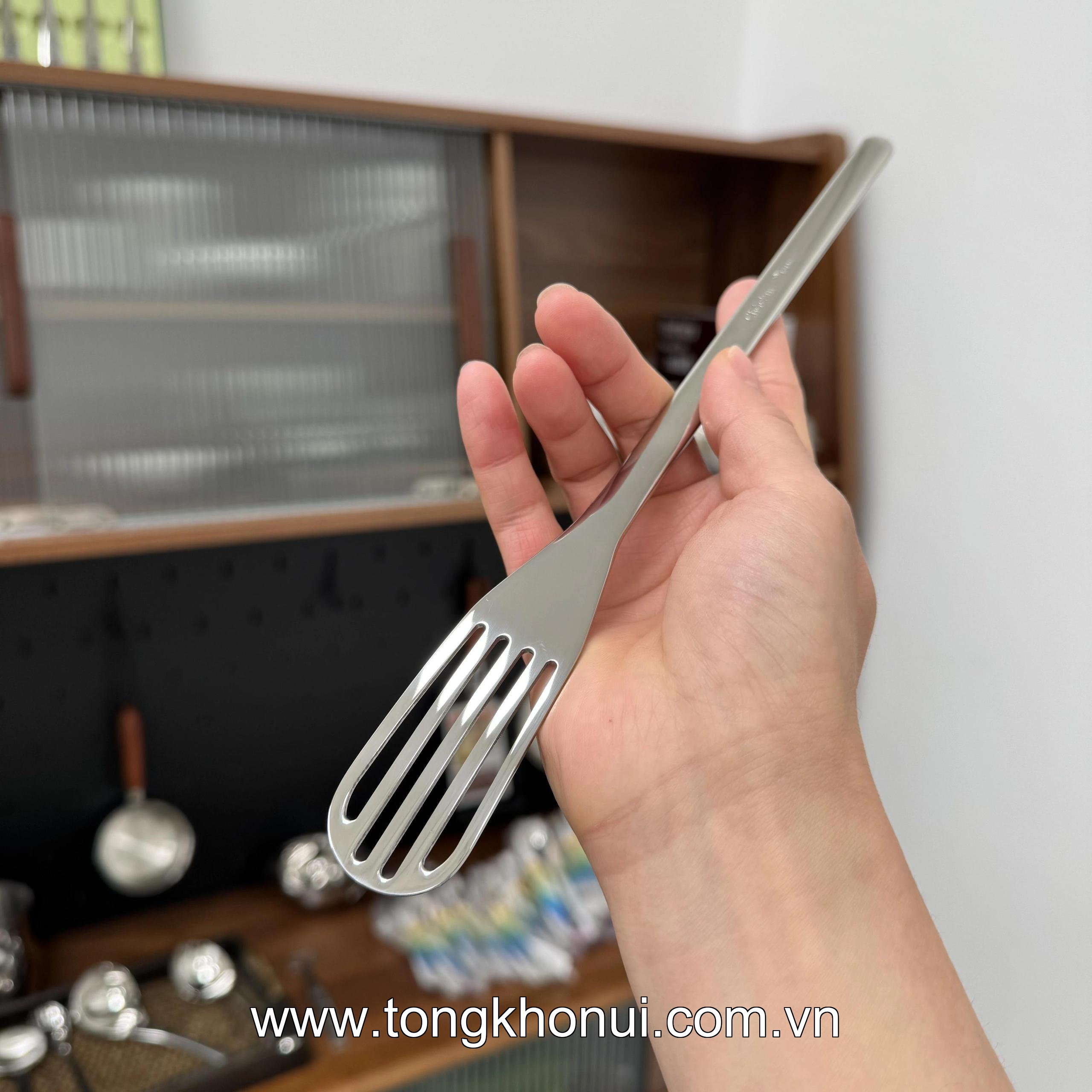 Xẻng lật đảo đồ ăn đa năng Chockmen inox 18/10 - C853 model: CKM-AL853BC ảnh 5