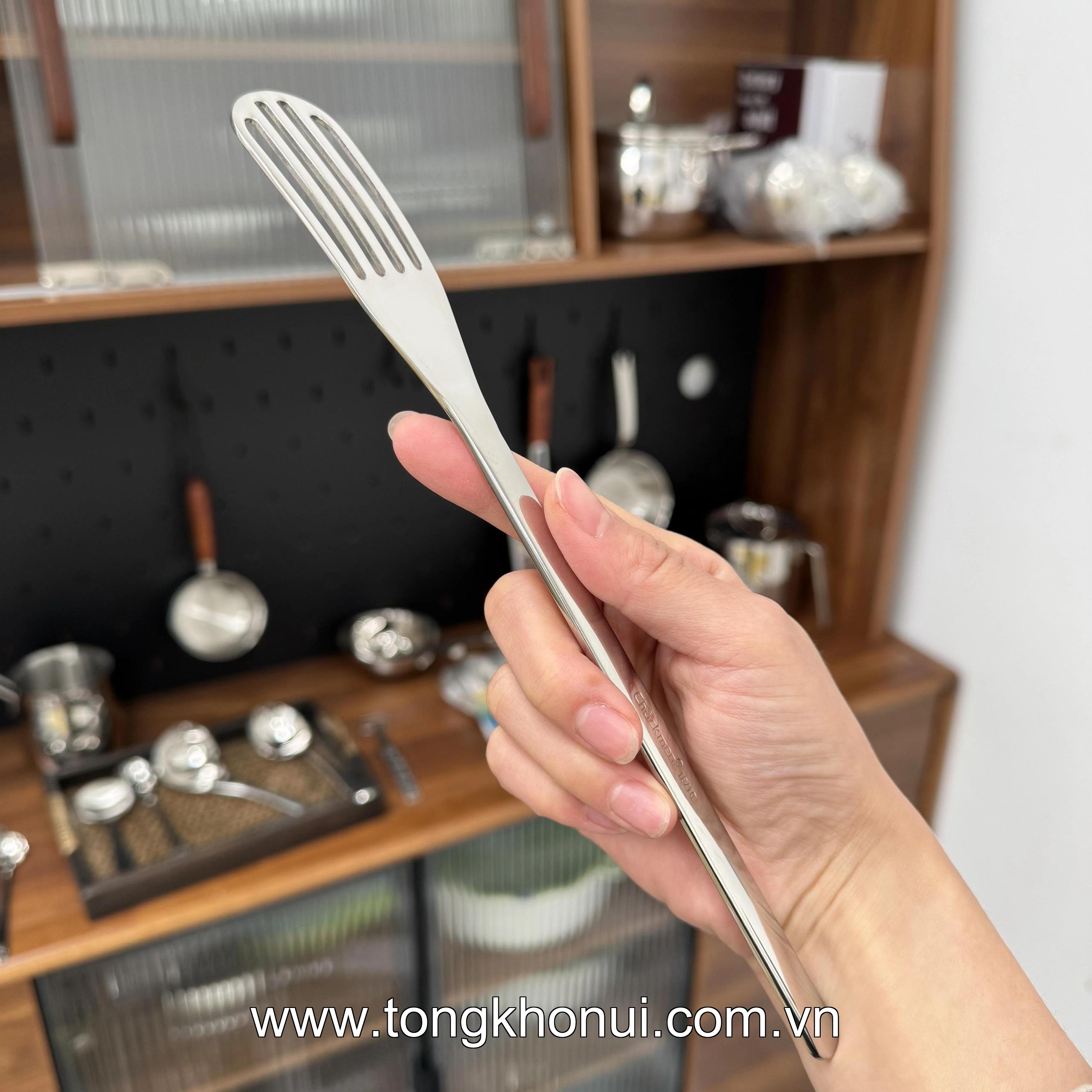 Xẻng lật đảo đồ ăn đa năng Chockmen inox 18/10 - C853 model: CKM-AL853BC ảnh 8
