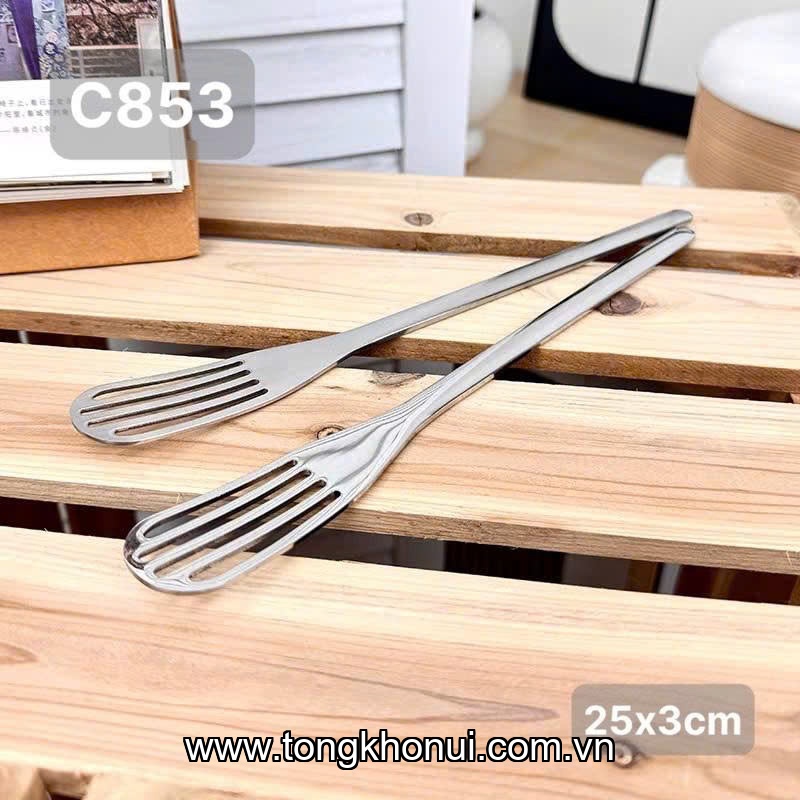 Xẻng lật đảo đồ ăn đa năng Chockmen inox 18/10 - C853 model: CKM-AL853BC ảnh 11