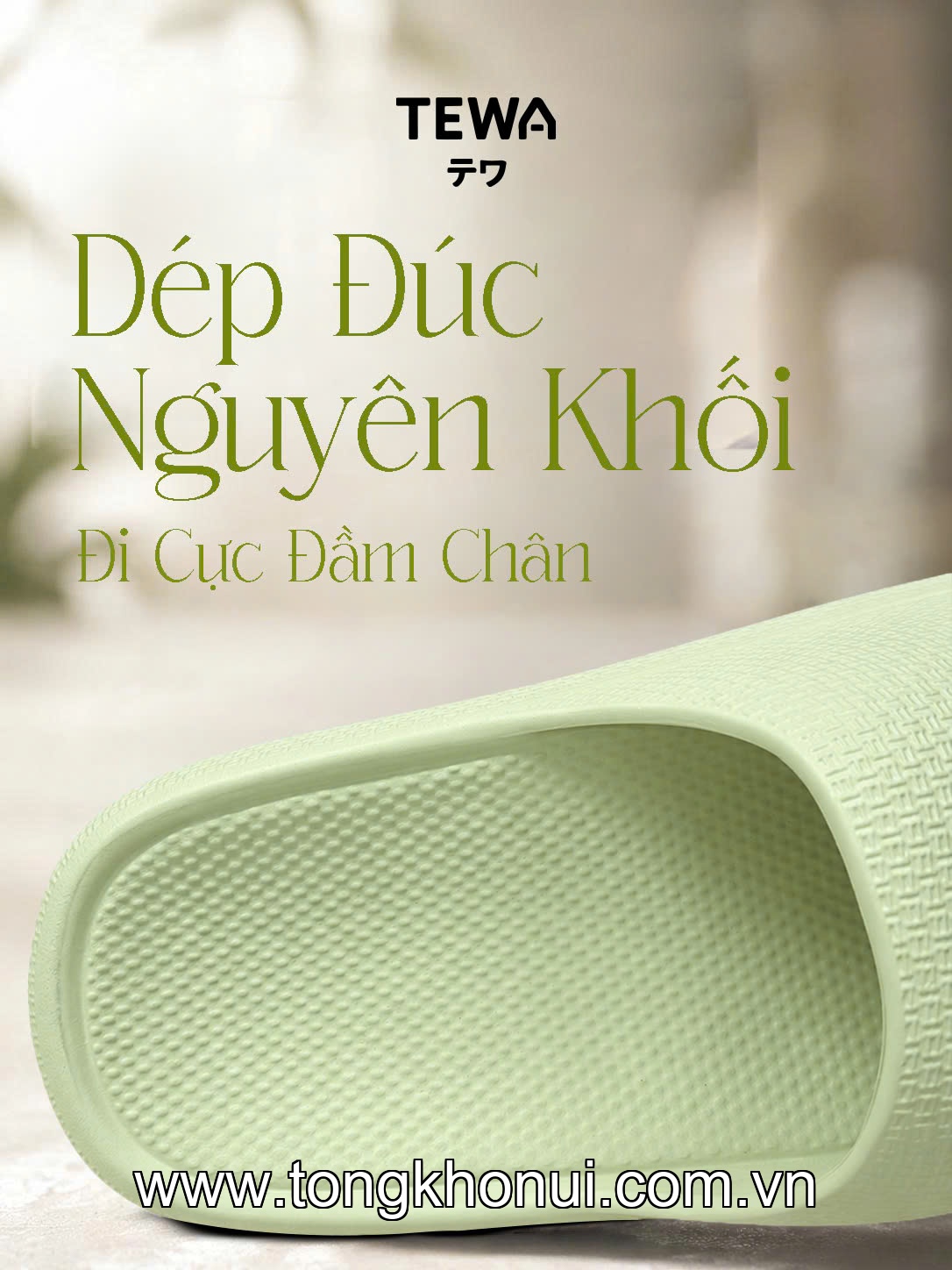 Dép eva đế mềm đi trong nhà TEWA, 80074 ảnh 10