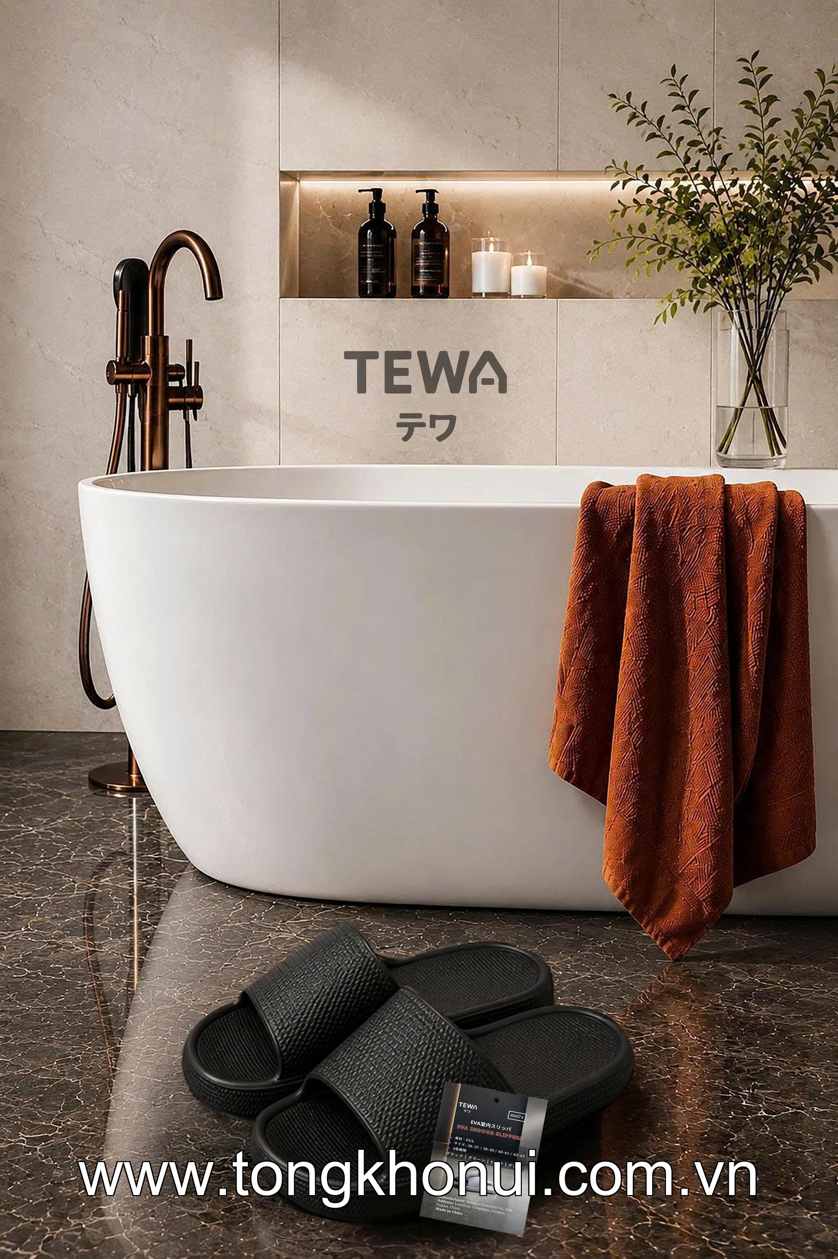 Dép eva đế mềm đi trong nhà TEWA, 80074 ảnh 11