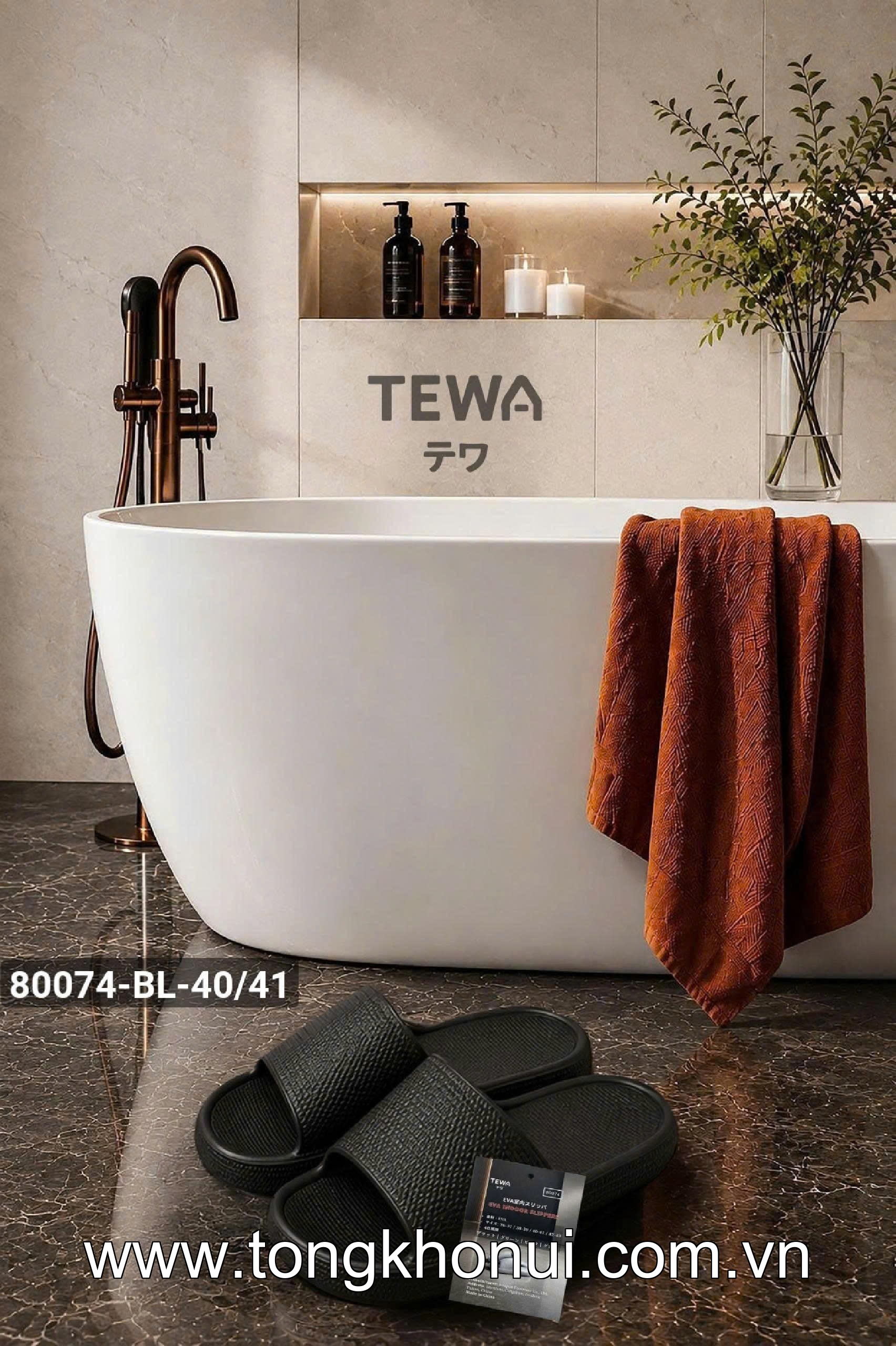 Dép eva đế mềm đi trong nhà TEWA, 80074 ảnh 17