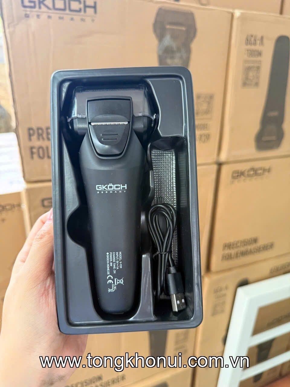 Máy cạo râu Gkoch, model V-939 ảnh 7