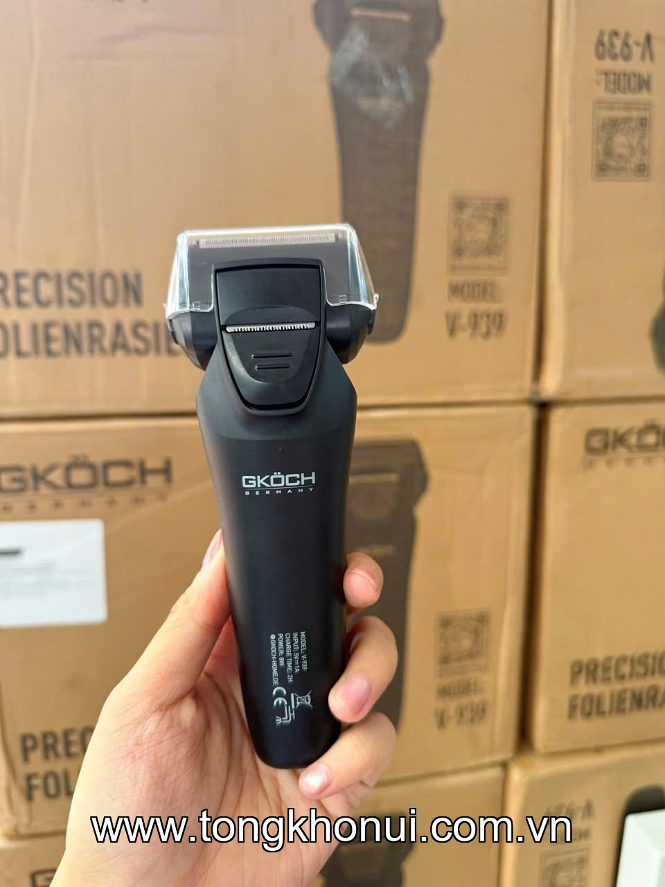 Máy cạo râu Gkoch, model V-939 ảnh 8