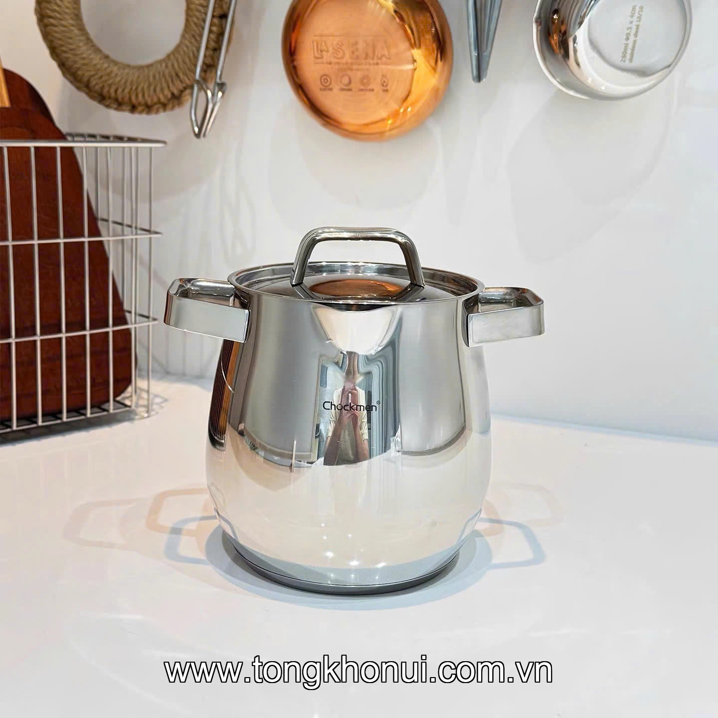 Nồi Chockmen 12cm inox 18/10 - C96 model: CKM-JYOP04 ảnh 2