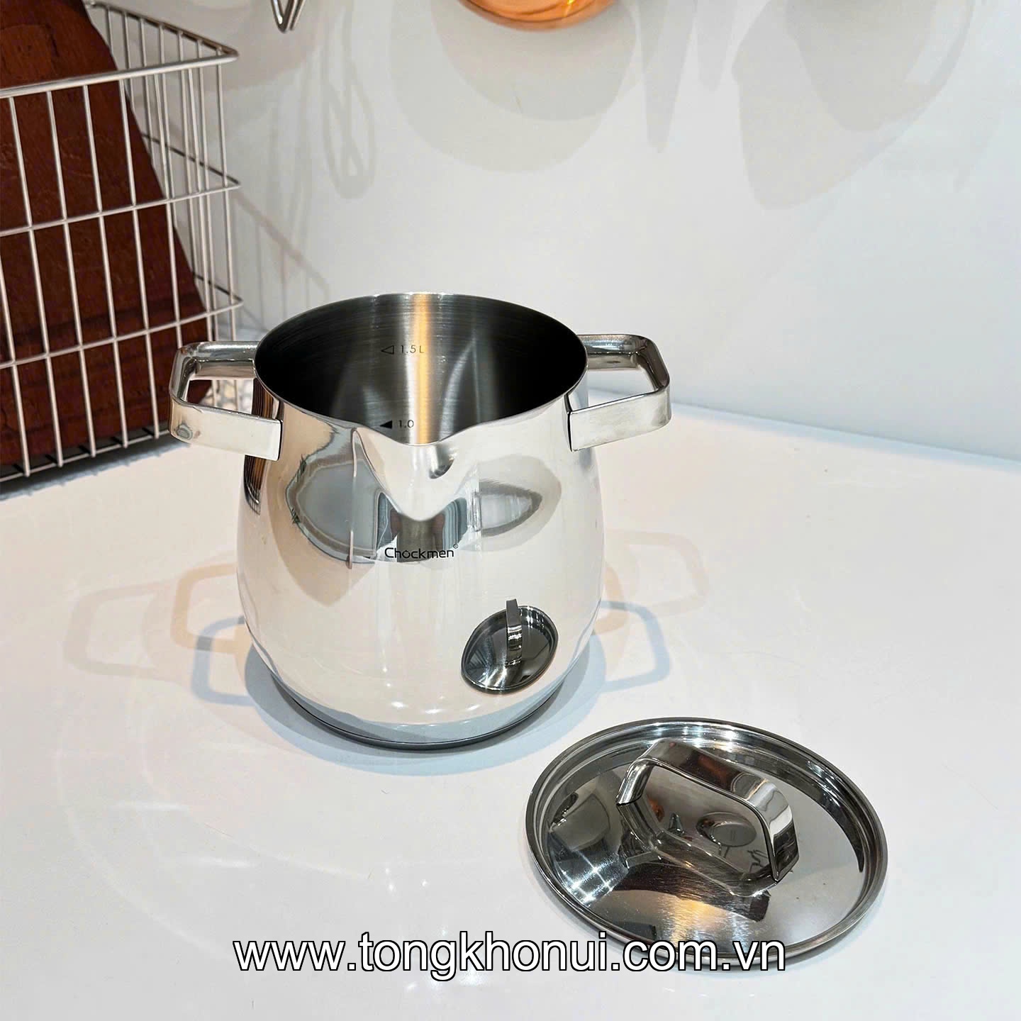 Nồi Chockmen 12cm inox 18/10 - C96 model: CKM-JYOP04 ảnh 3