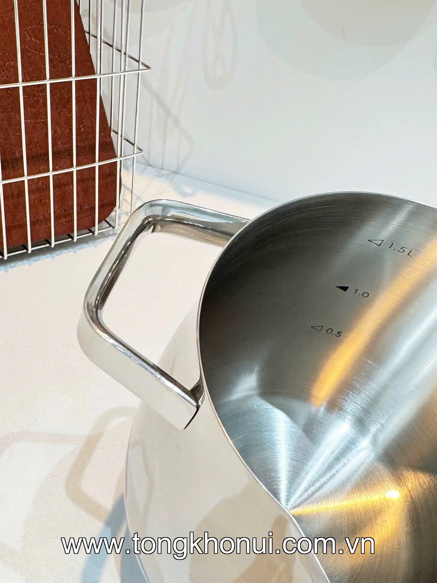 Nồi Chockmen 12cm inox 18/10 - C96 model: CKM-JYOP04 ảnh 5