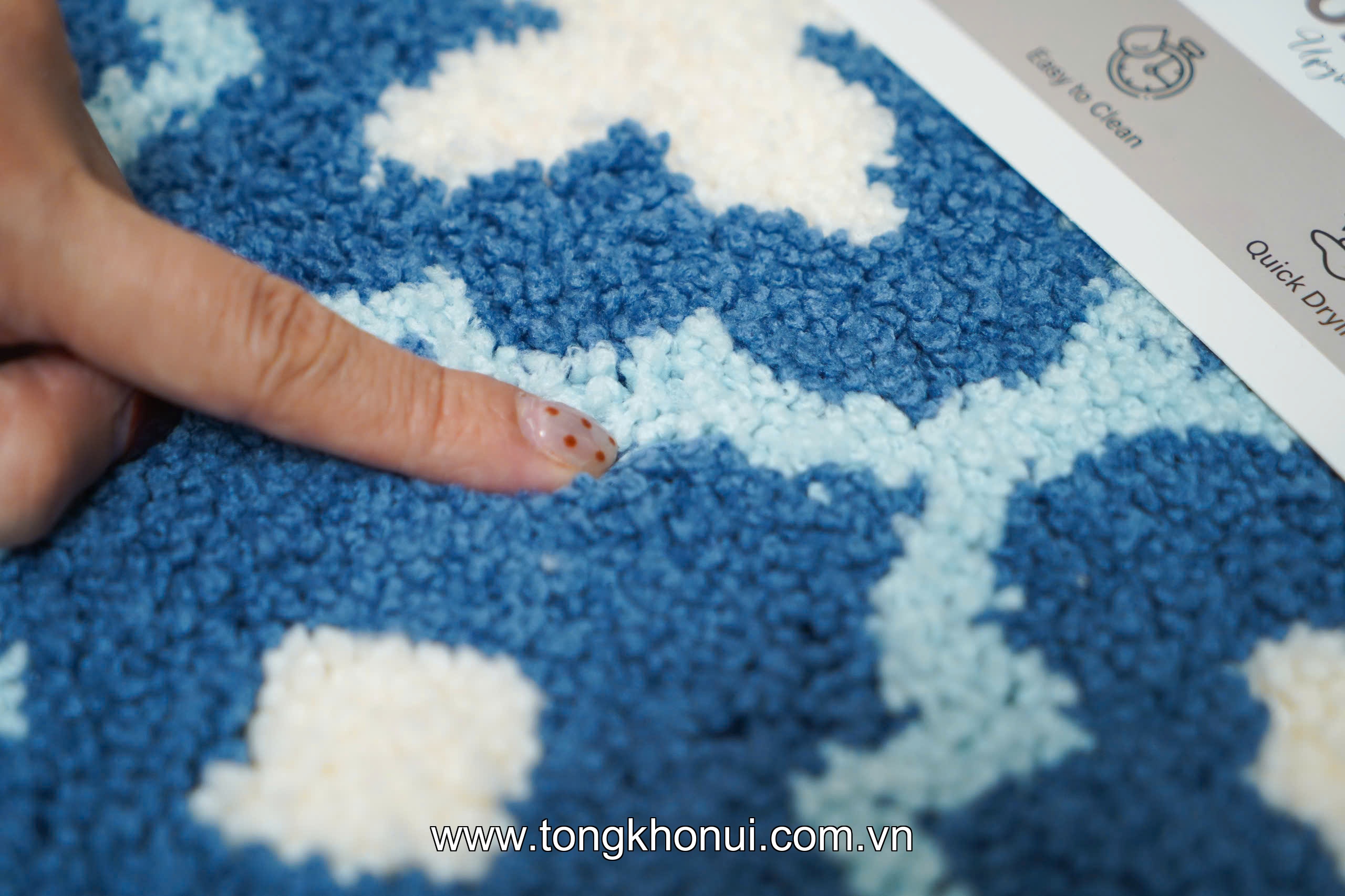 Thảm chùi chân dệt may sợi tổng hợp 40*60, Thổ Cẩm MM06 ảnh 9