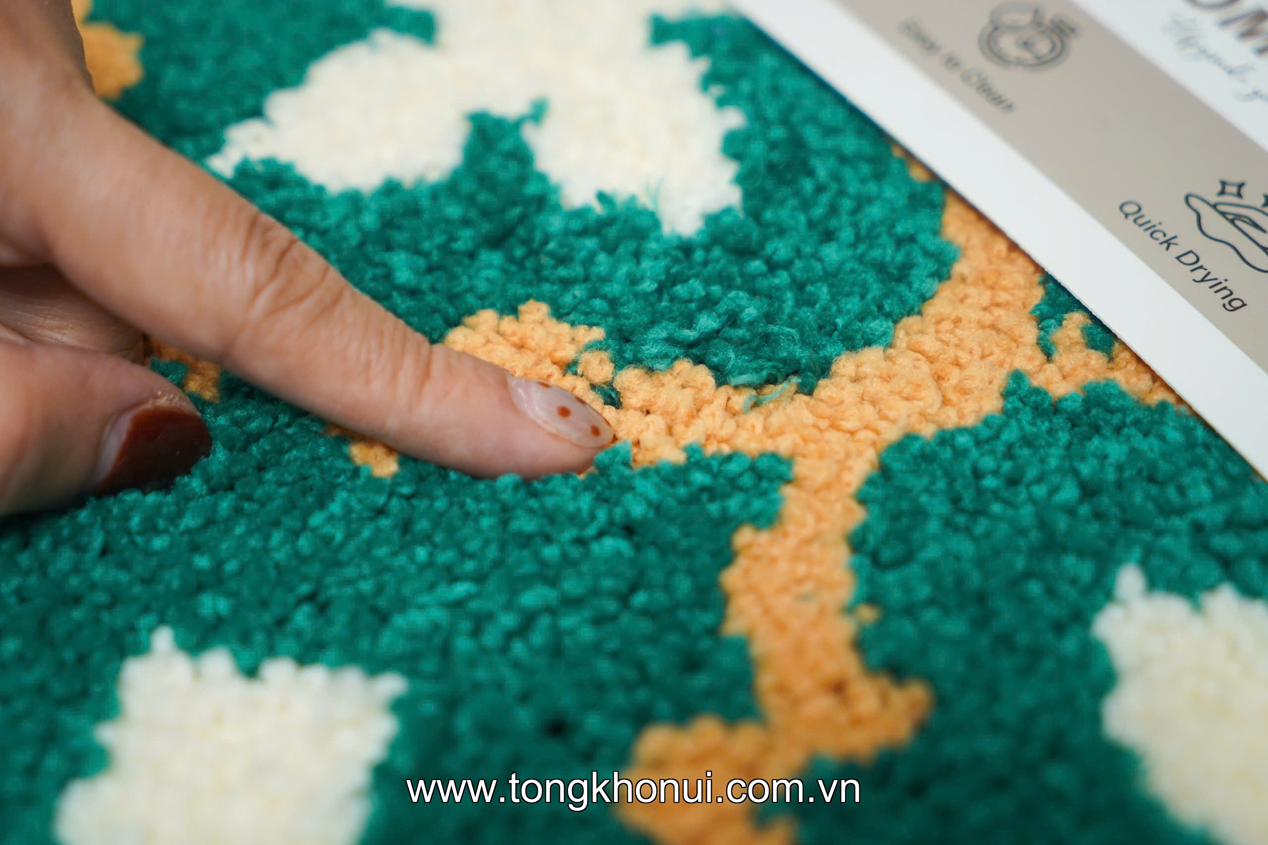 Thảm chùi chân dệt may sợi tổng hợp 40*60, Thổ Cẩm MM06 ảnh 11