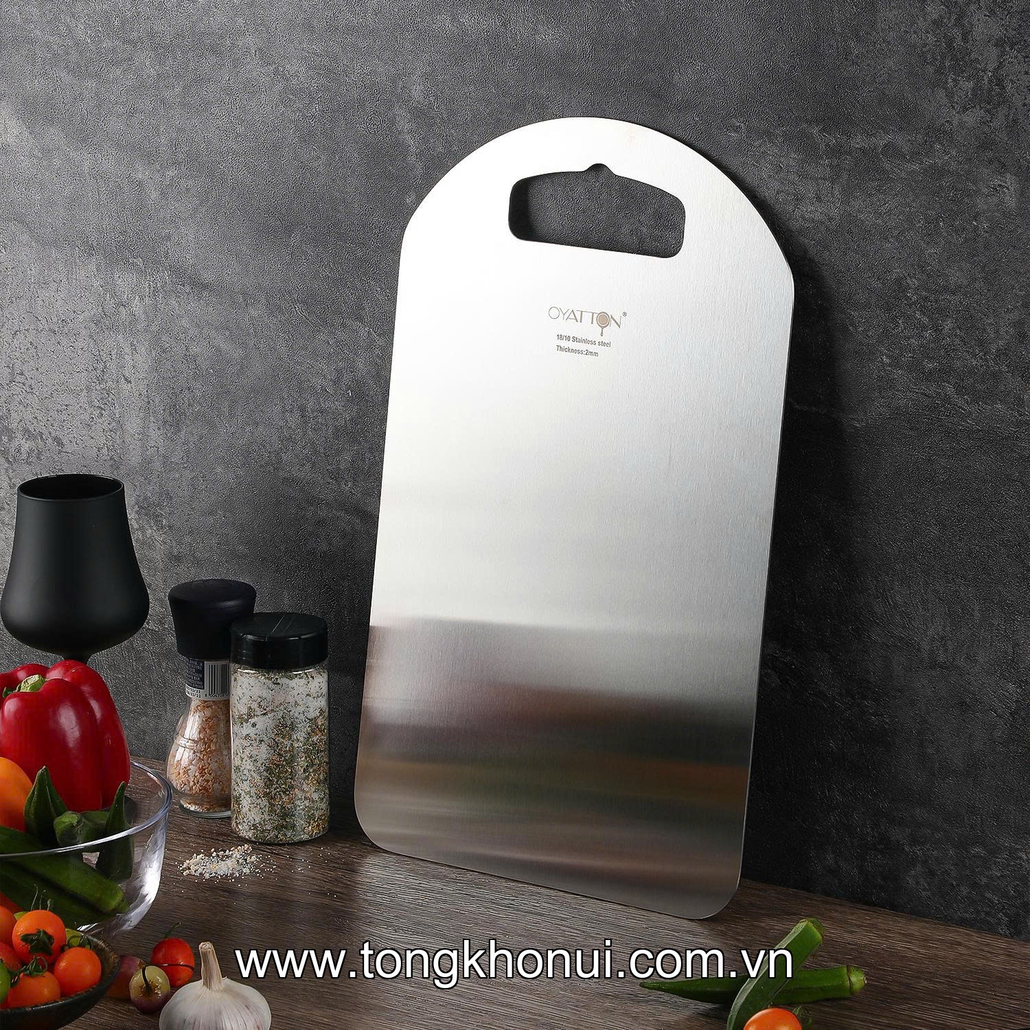 THỚT KHÁNG KHUẨN INOX 18/10 OYATTON – MÃ O881 (OYT-ZB42P25) ảnh 7