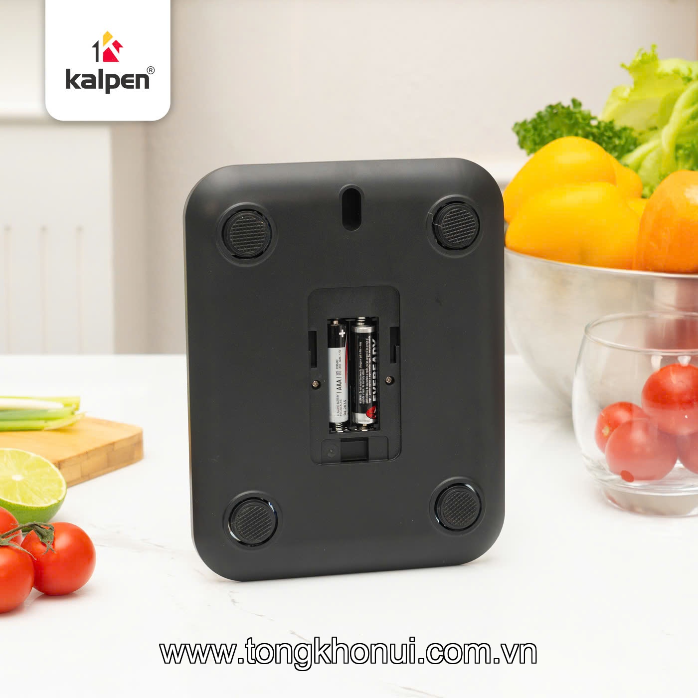 Cân điện tử nhà bếp Inox Kalpen T5 10kg ảnh 10