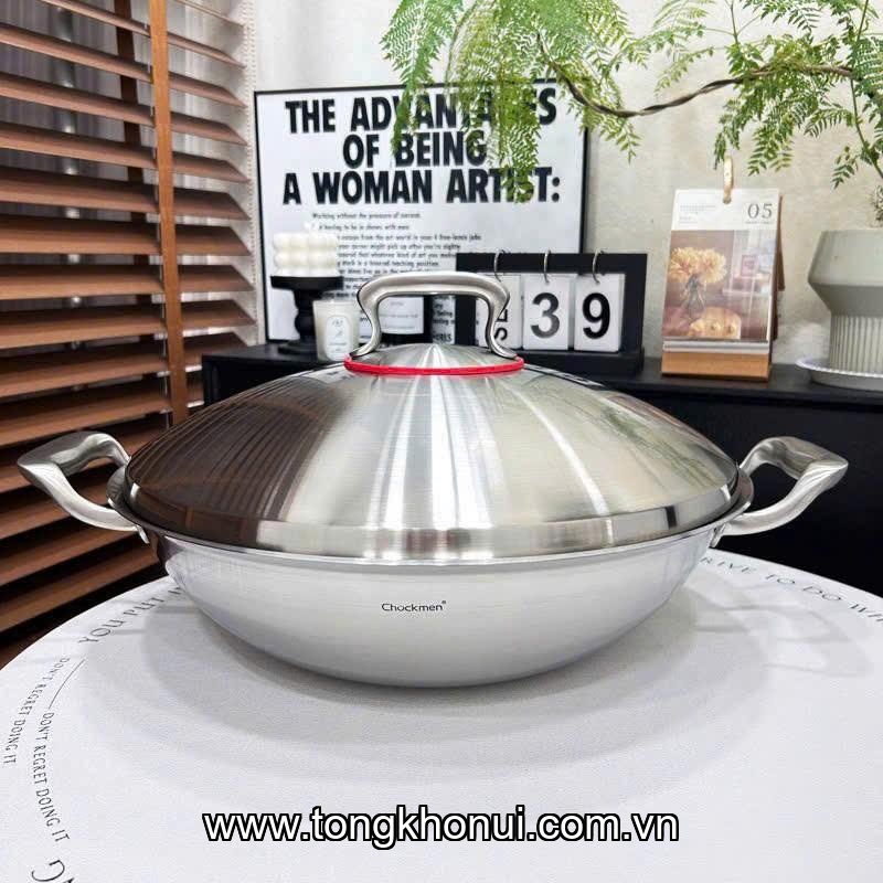 Nồi Chockmen 36cm inox 18/10 - C247 model: CKM-ZD3L36W ảnh 2