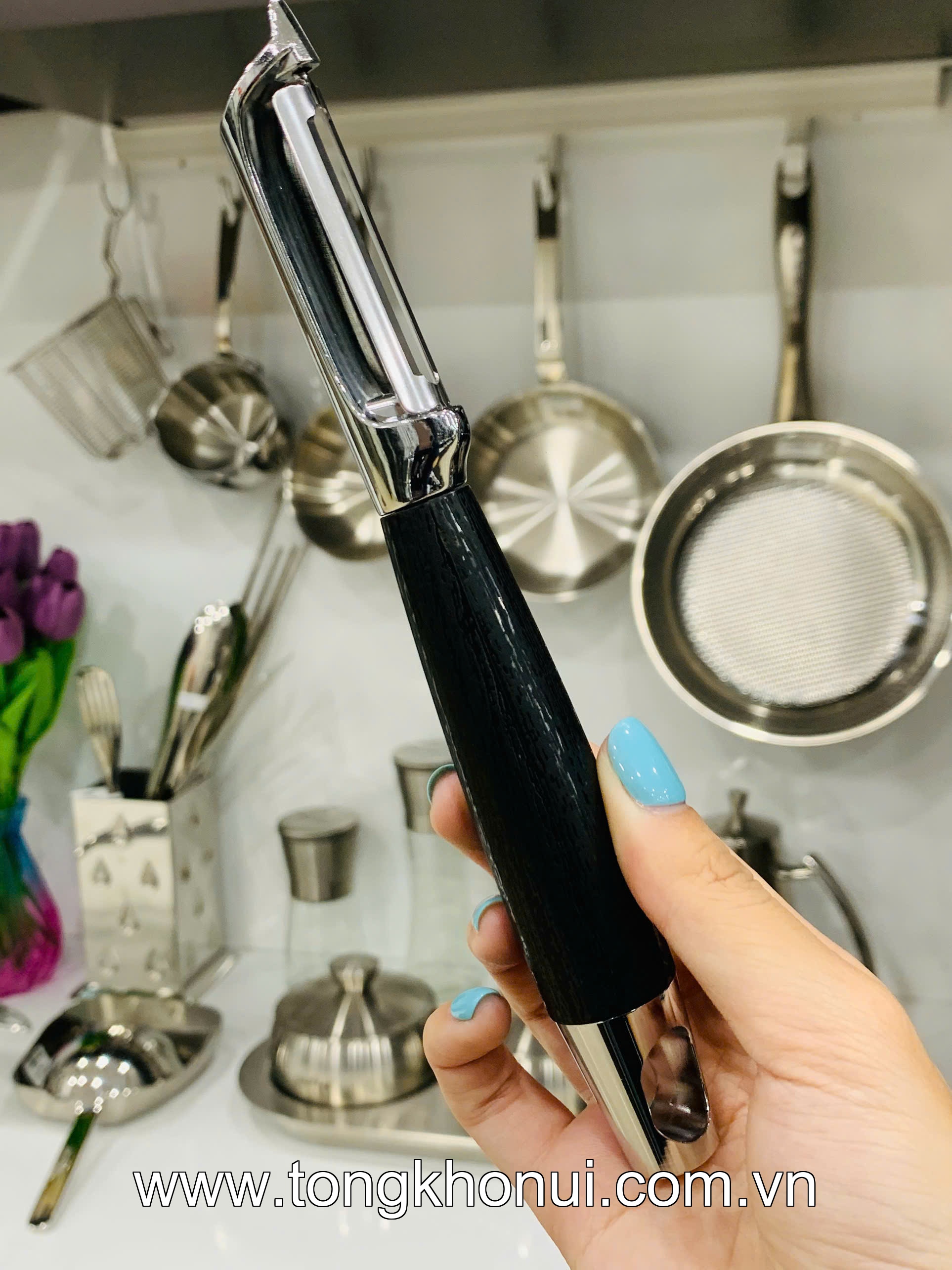BỘ ĐÔI DAO BÀO RAU CỦ OYATTON – O879 DÁNG THẲNG & O880 DÁNG CHỮ Y ảnh 2