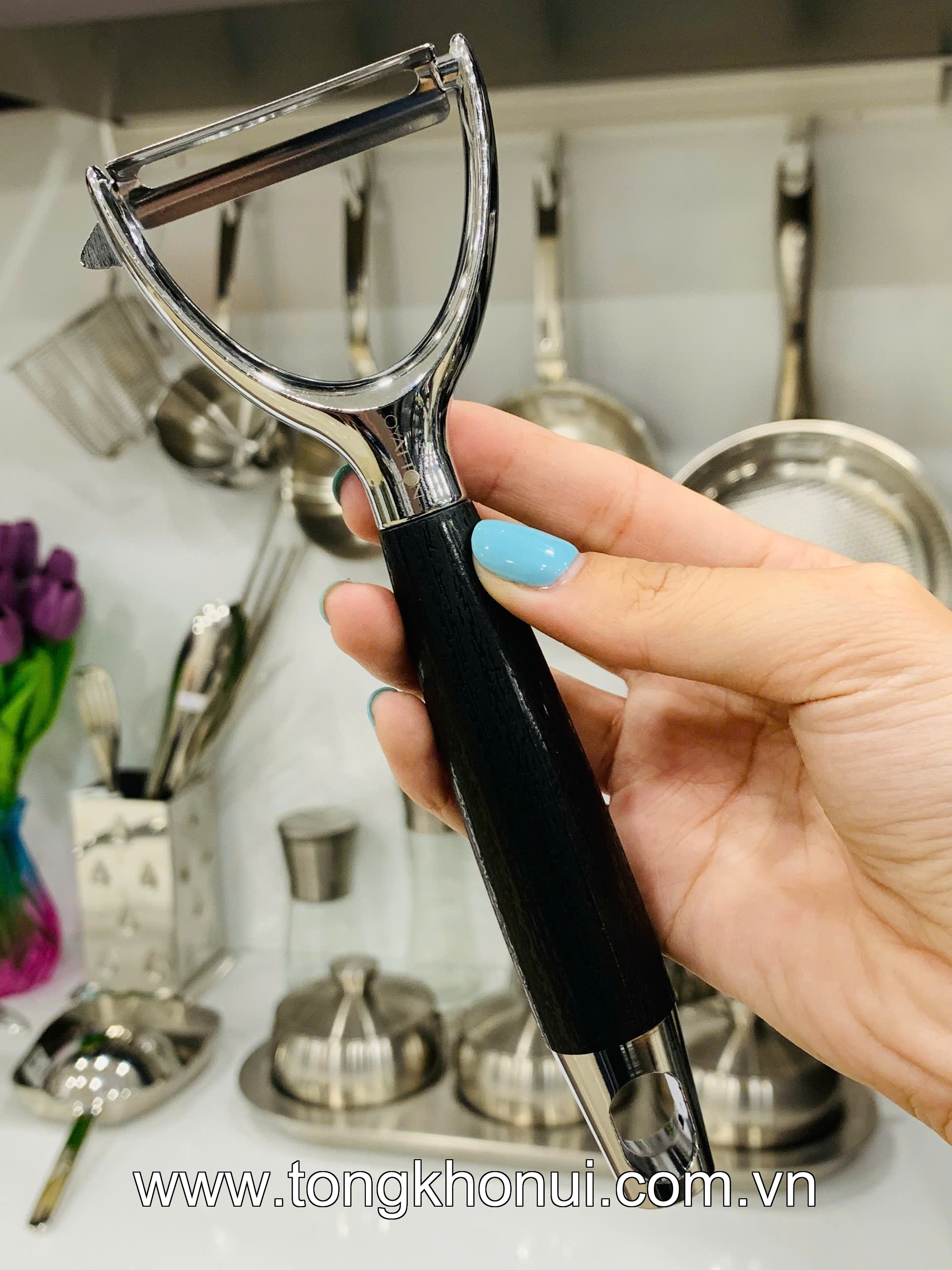 BỘ ĐÔI DAO BÀO RAU CỦ OYATTON – O879 DÁNG THẲNG & O880 DÁNG CHỮ Y ảnh 6