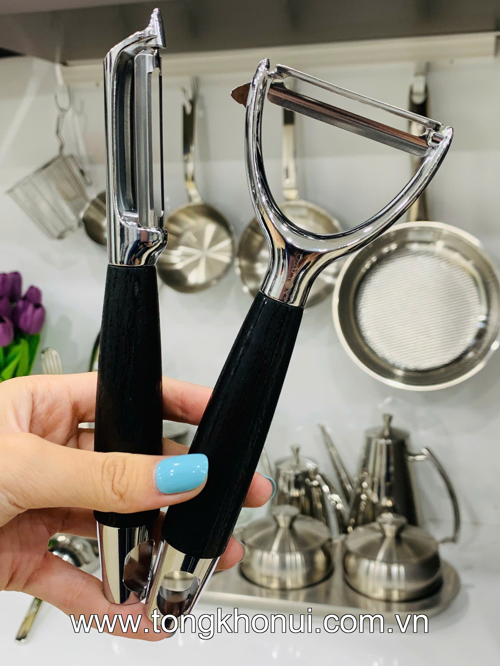 BỘ ĐÔI DAO BÀO RAU CỦ OYATTON – O879 DÁNG THẲNG & O880 DÁNG CHỮ Y ảnh 7