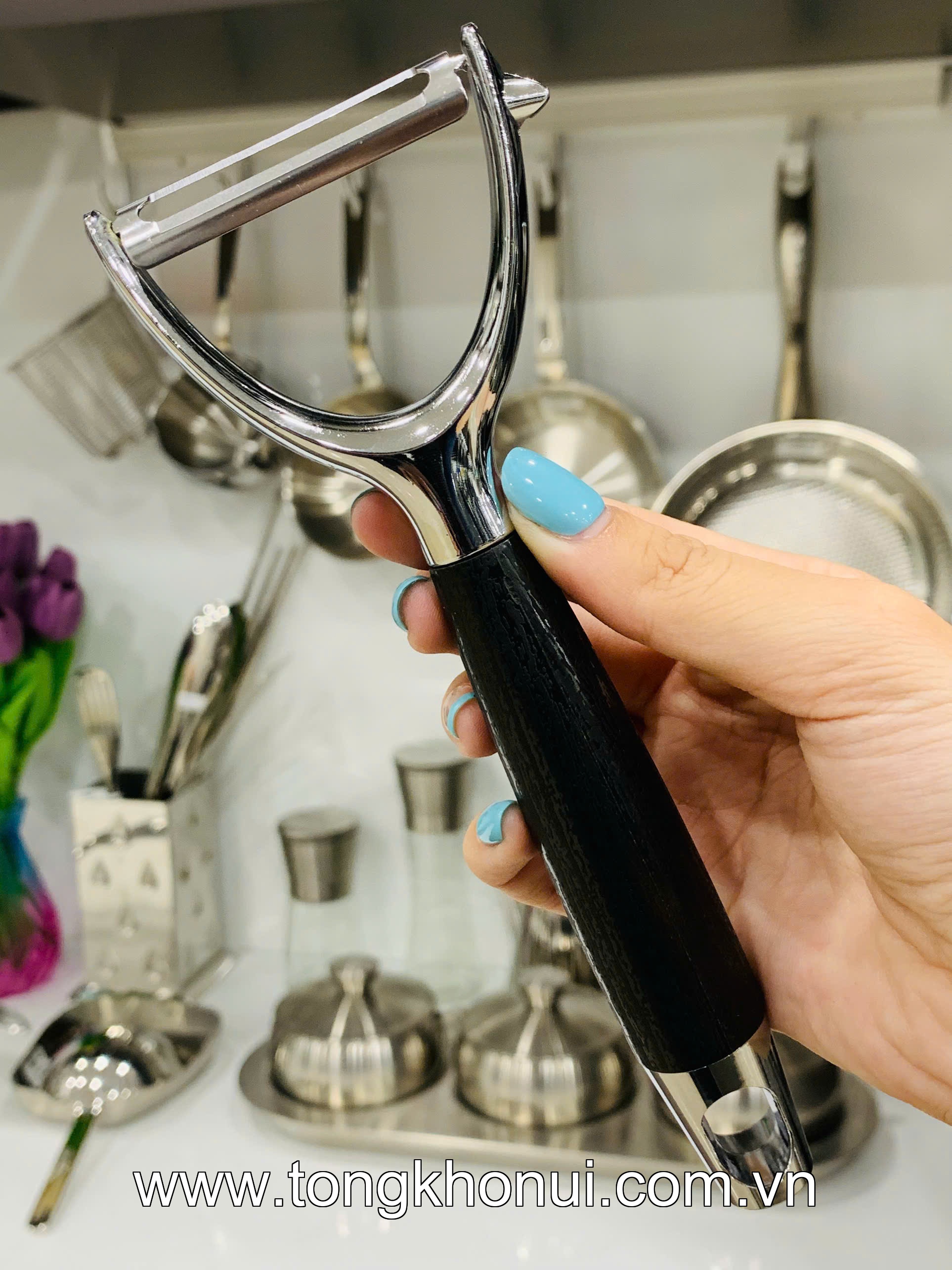BỘ ĐÔI DAO BÀO RAU CỦ OYATTON – O879 DÁNG THẲNG & O880 DÁNG CHỮ Y ảnh 8