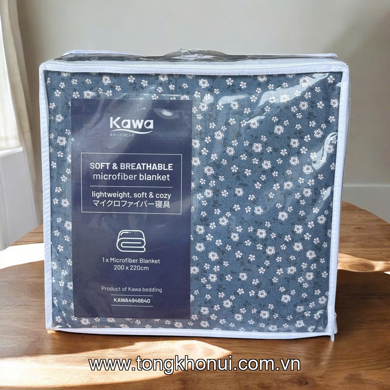 BỘ GA MICROFIBER KAWA NHẬT KÈM 2 VỎ GỐI – SIZE 1.6M / 1.8M / 2.2M ảnh 1