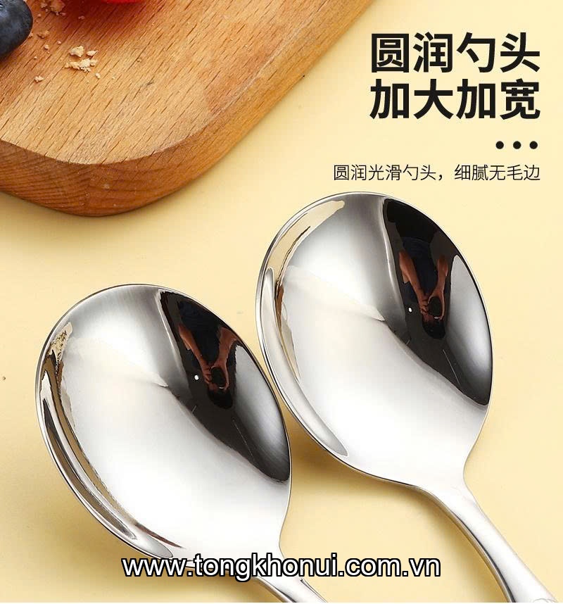 Bộ 6 thìa OYATTON 20cm inox 18/10 -O573 Model: OYT-AL573P6 ảnh 9