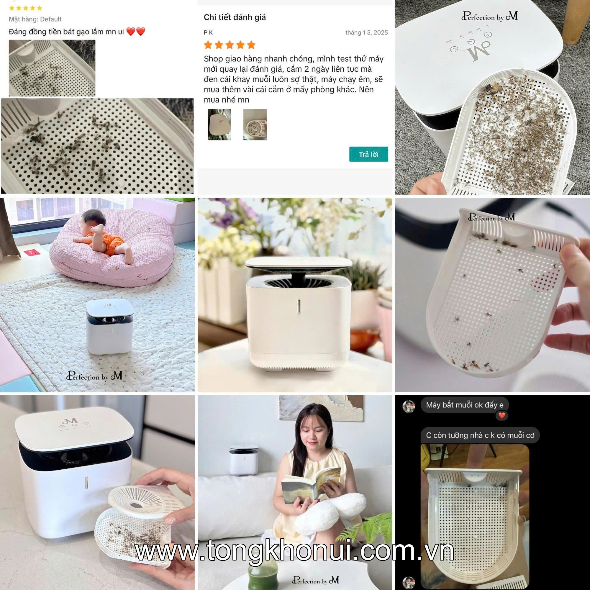 Thiết bị bắt muỗi Perfection by M, Model M002B ảnh 5