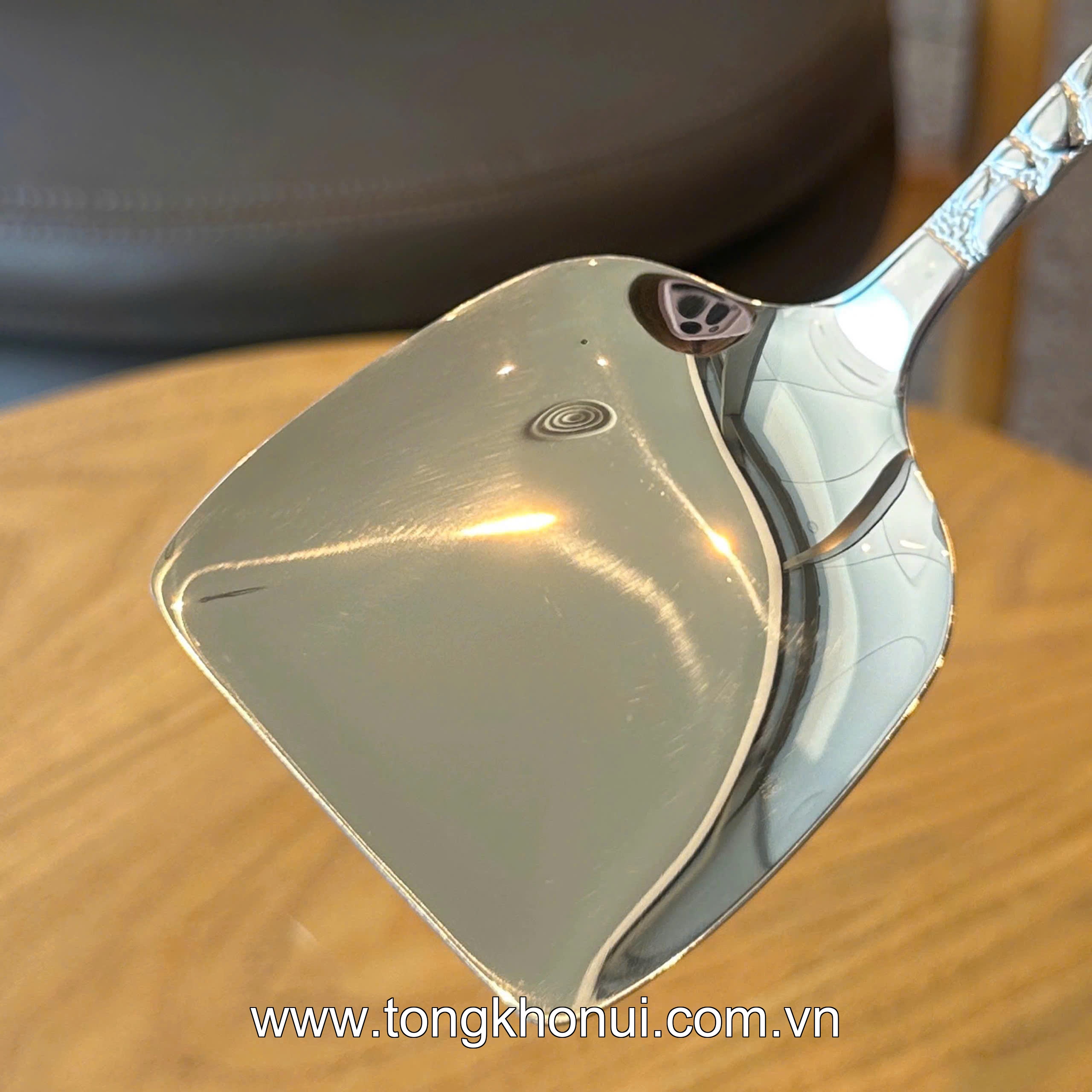 Xẻng xào cán dài Chockmen inox 18/10 - C224 model: CKM-AL224GC ảnh 7