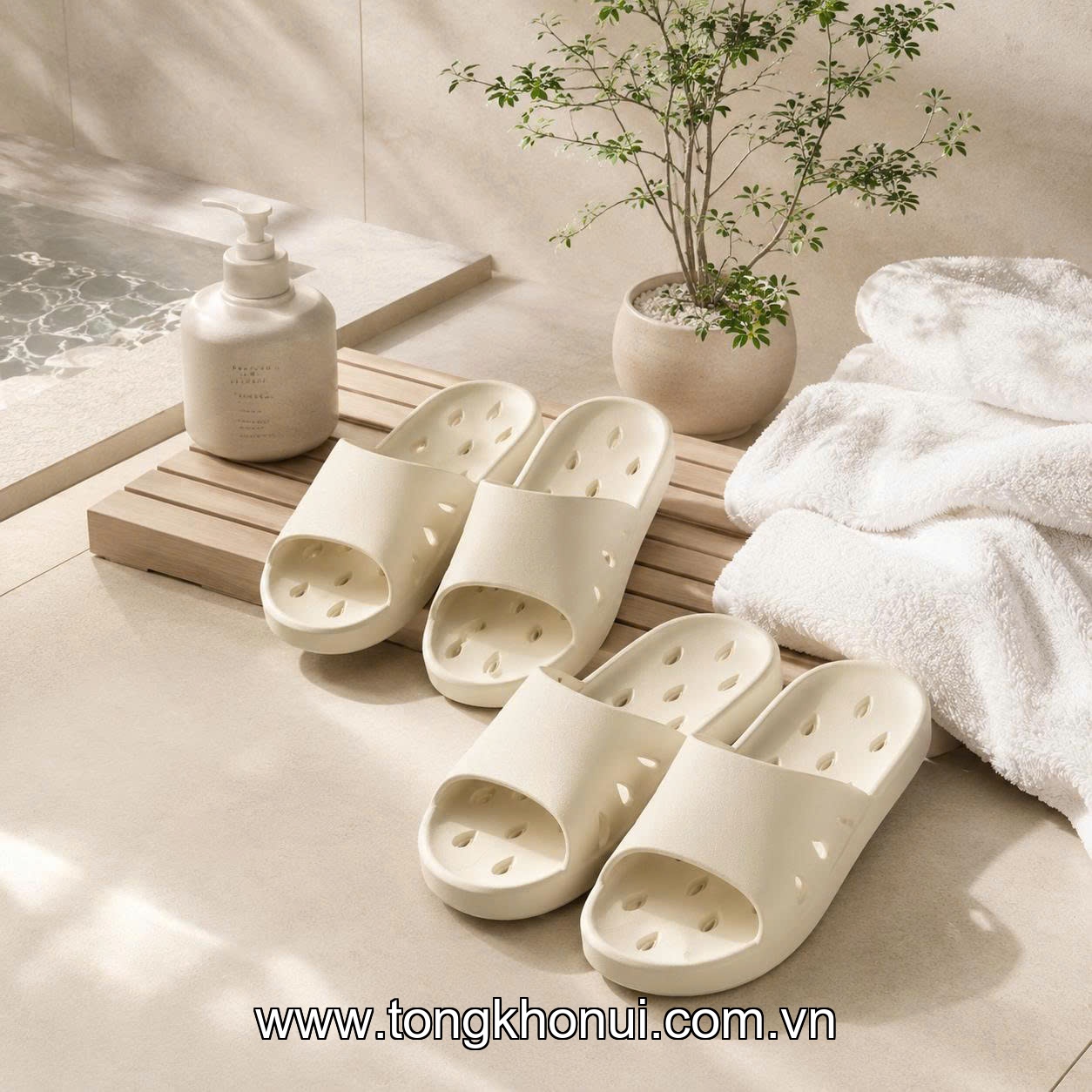 DÉP LỖ NHÀ TẮM SIÊU NHẸ CHỐNG TRƯỢT COMFY – NHẬT | EVA ĐÚC NGUYÊN KHỐI, BỀN VÀI NĂM KHÔNG THAY! ảnh 6