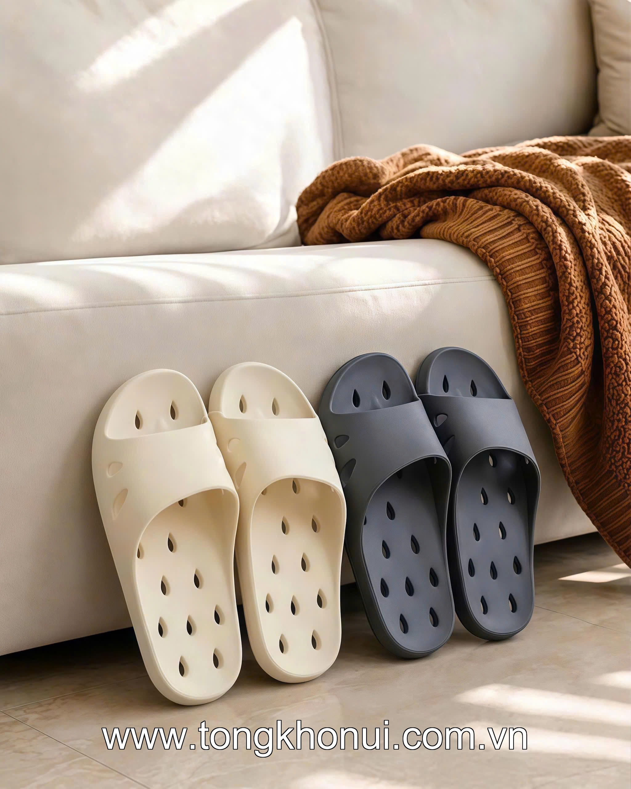 DÉP LỖ NHÀ TẮM SIÊU NHẸ CHỐNG TRƯỢT COMFY – NHẬT | EVA ĐÚC NGUYÊN KHỐI, BỀN VÀI NĂM KHÔNG THAY! ảnh 9