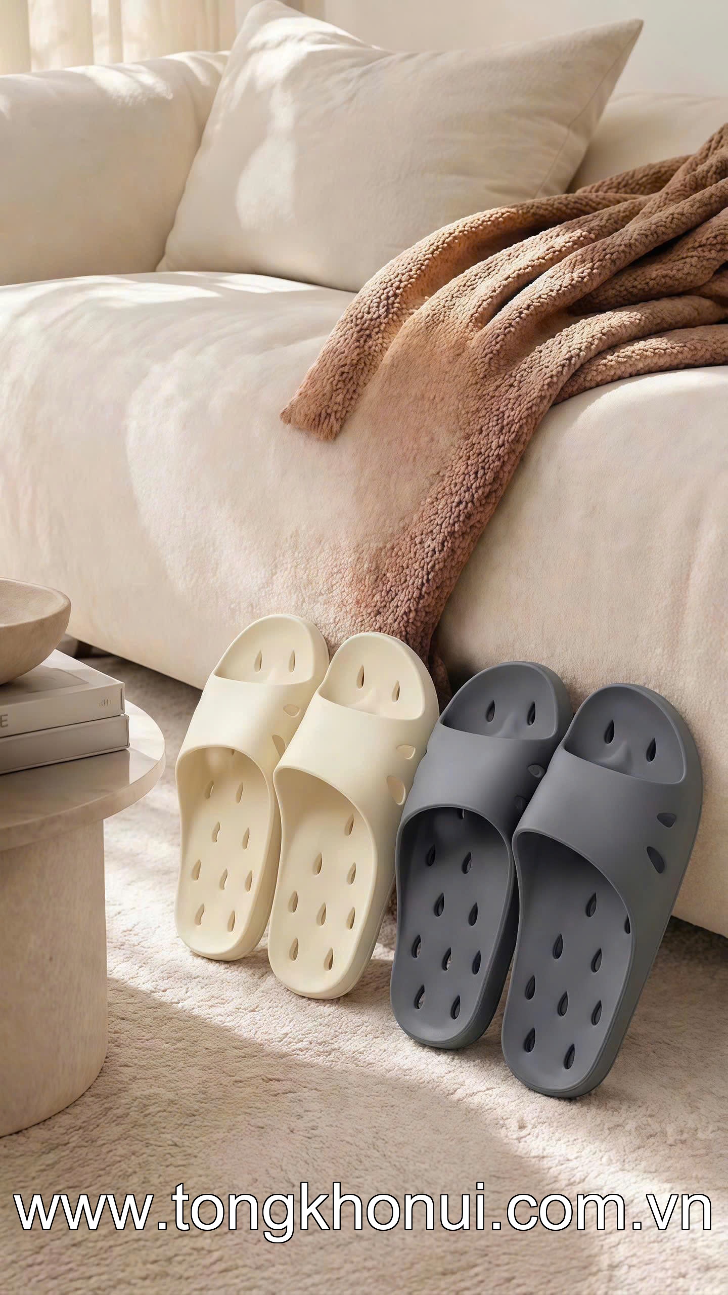 DÉP LỖ NHÀ TẮM SIÊU NHẸ CHỐNG TRƯỢT COMFY – NHẬT | EVA ĐÚC NGUYÊN KHỐI, BỀN VÀI NĂM KHÔNG THAY! ảnh 10
