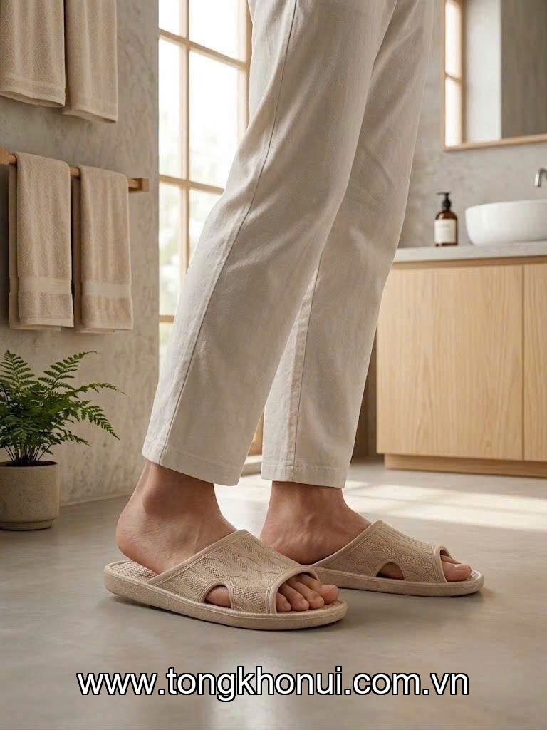 DÉP NHÀ TẮM CHỐNG TRƯỢT COMFY NHẬT – LỖ TRÁI TIM (NỮ) & LỖ SAO (NAM) | ÊM MỀM, SIÊU BÁM! ảnh 5