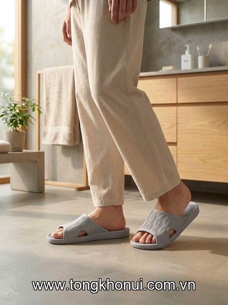 DÉP NHÀ TẮM CHỐNG TRƯỢT COMFY NHẬT – LỖ TRÁI TIM (NỮ) & LỖ SAO (NAM) | ÊM MỀM, SIÊU BÁM! ảnh 6
