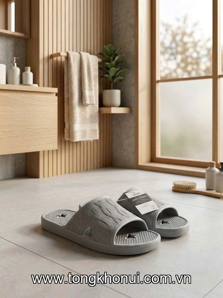 DÉP NHÀ TẮM CHỐNG TRƯỢT COMFY NHẬT – LỖ TRÁI TIM (NỮ) & LỖ SAO (NAM) | ÊM MỀM, SIÊU BÁM! ảnh 11