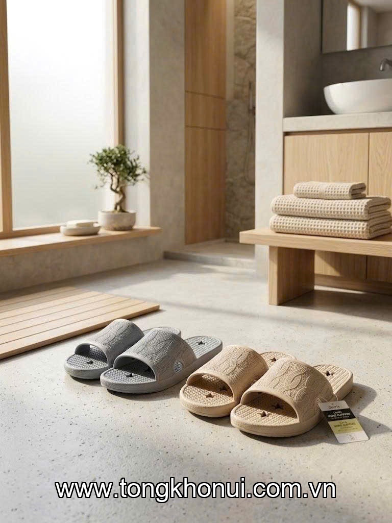 DÉP NHÀ TẮM CHỐNG TRƯỢT COMFY NHẬT – LỖ TRÁI TIM (NỮ) & LỖ SAO (NAM) | ÊM MỀM, SIÊU BÁM! ảnh 12