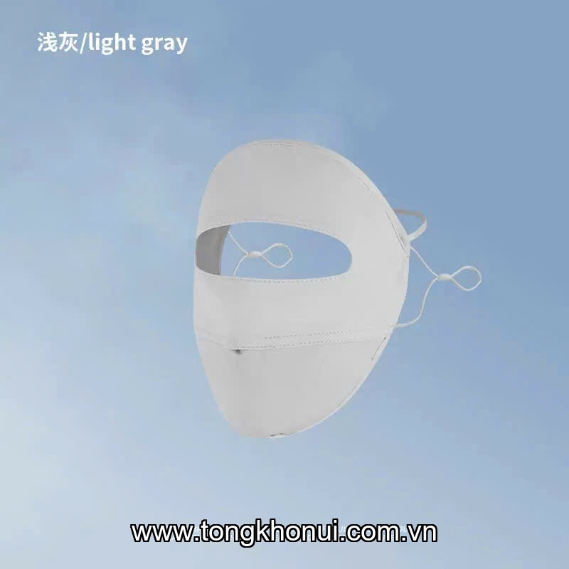 KHẨU TRANG CHỐNG NẮNG SỢI LỤA BĂNG DONAHOME – MODEL OC-KT01 | CHE FULL MẶT, UPF 50+! ảnh 2